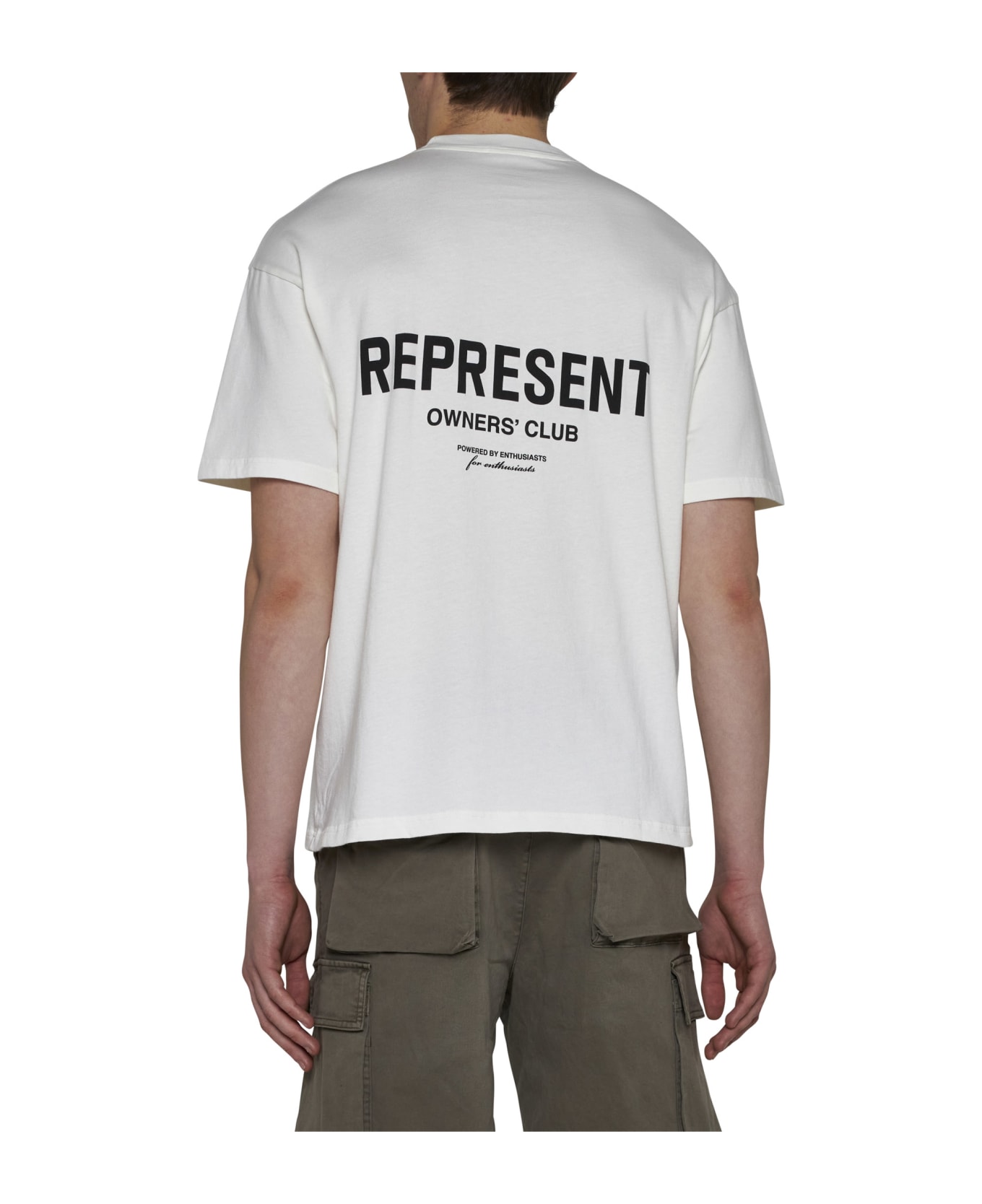 REPRESENT T-Shirt - Flat white