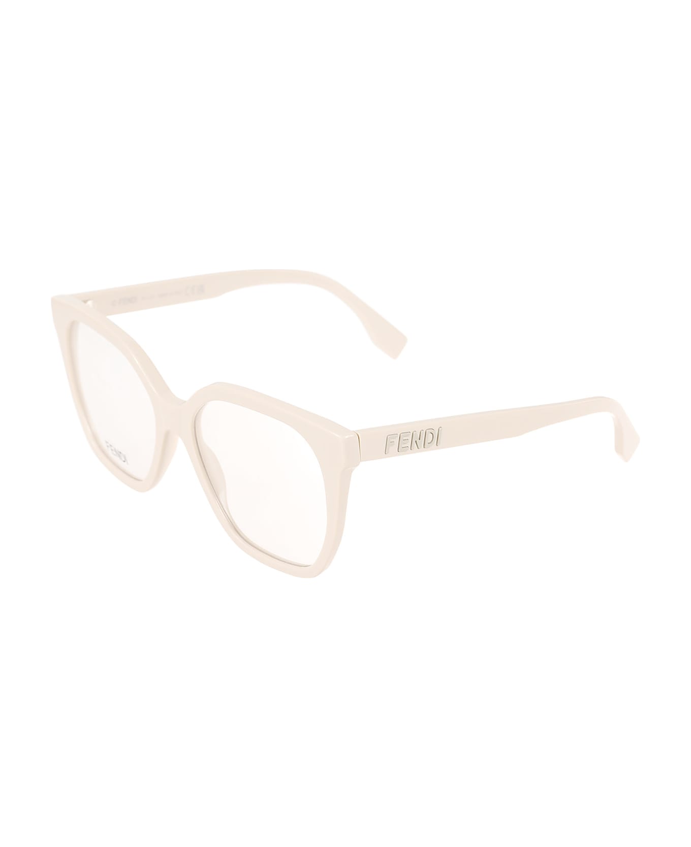 Fendi Eyewear Logo Embossed Classic Glasses - 057