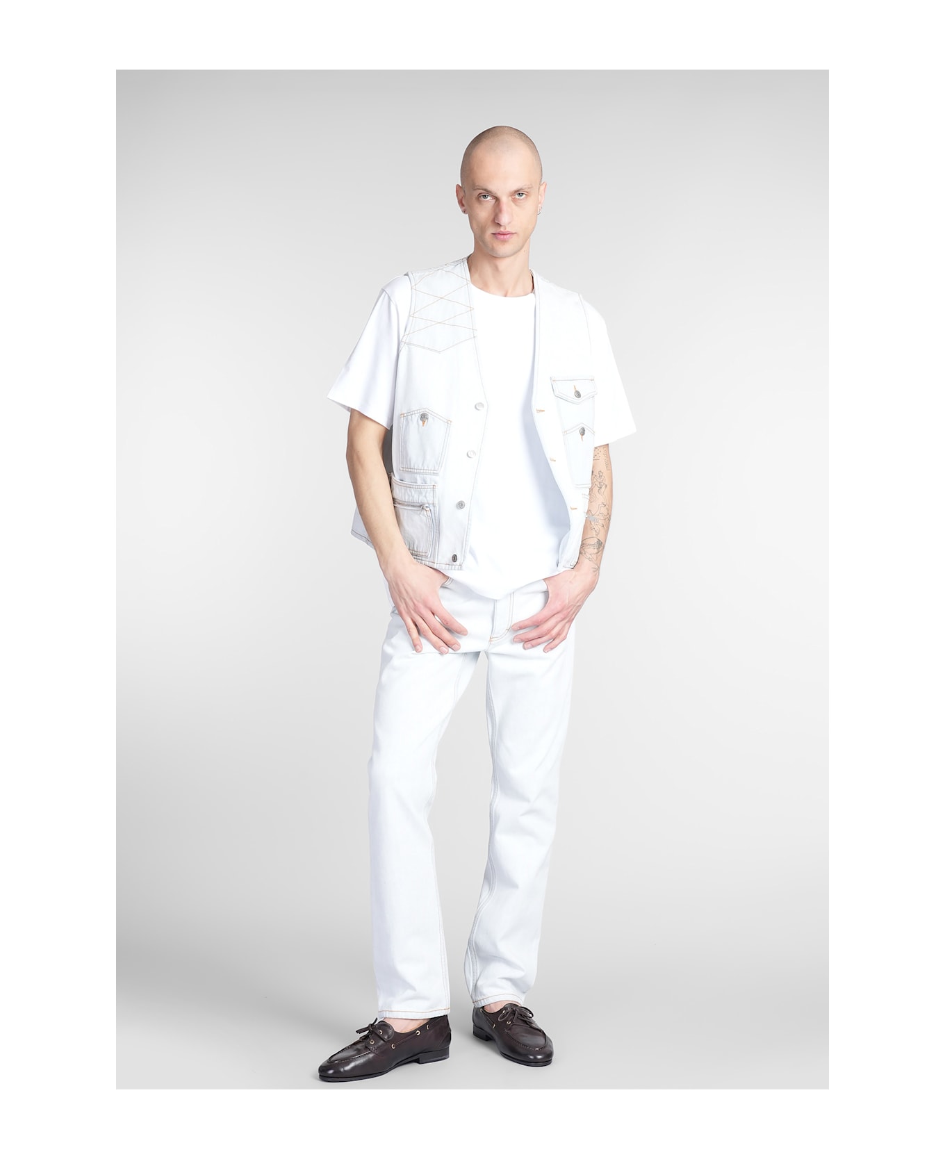Bally T-shirt In White Cotton - white