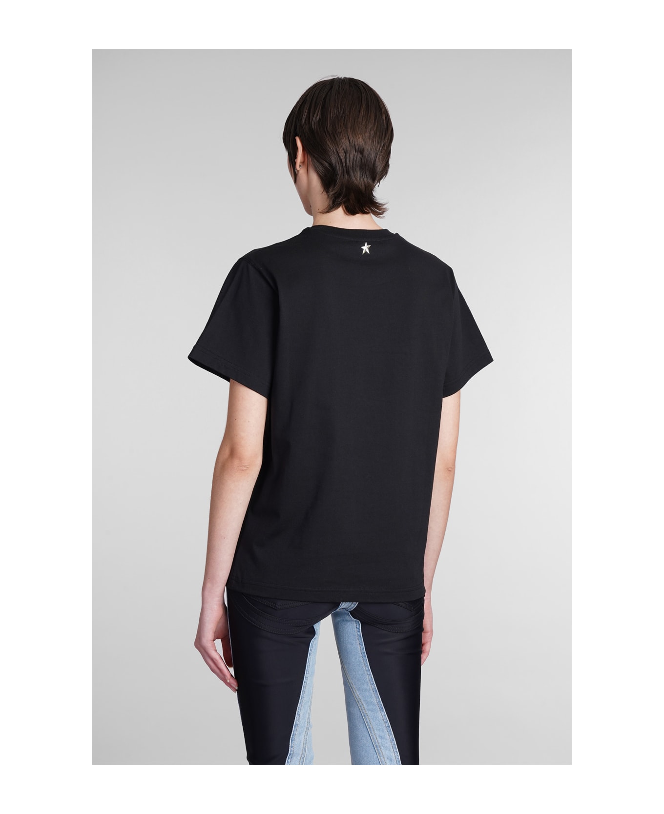 Mugler T-shirt In Black Cotton - black Tシャツ