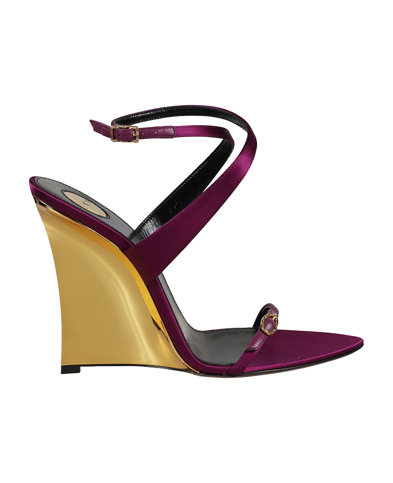 Saint Laurent Gippy Katoucha Sandal - Purple