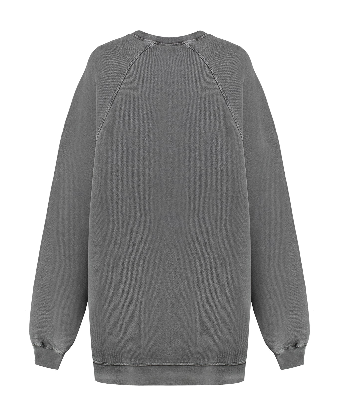 HALFBOY Cotton Crew-neck Sweatshirt - grey