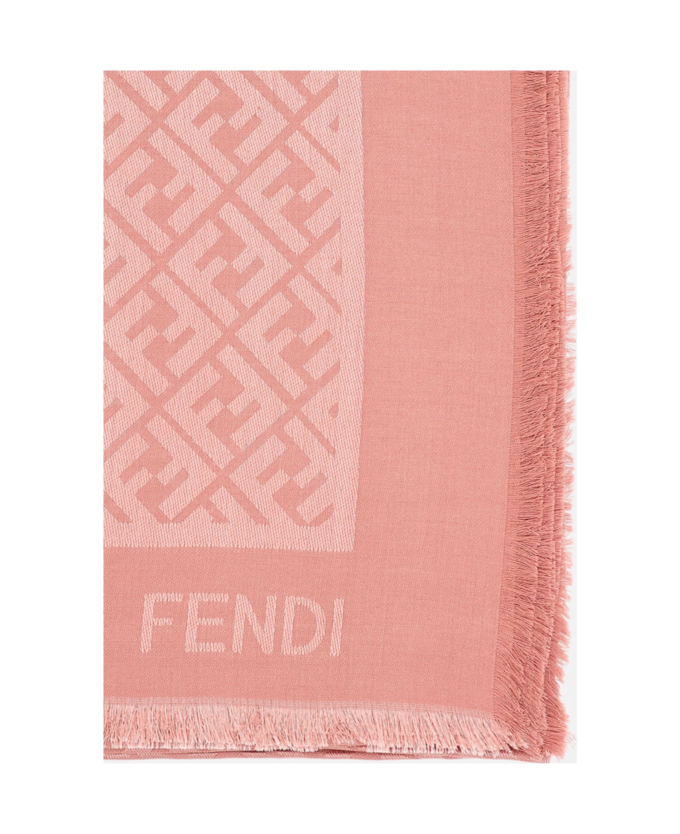 Fendi Ff Shawl - Pink