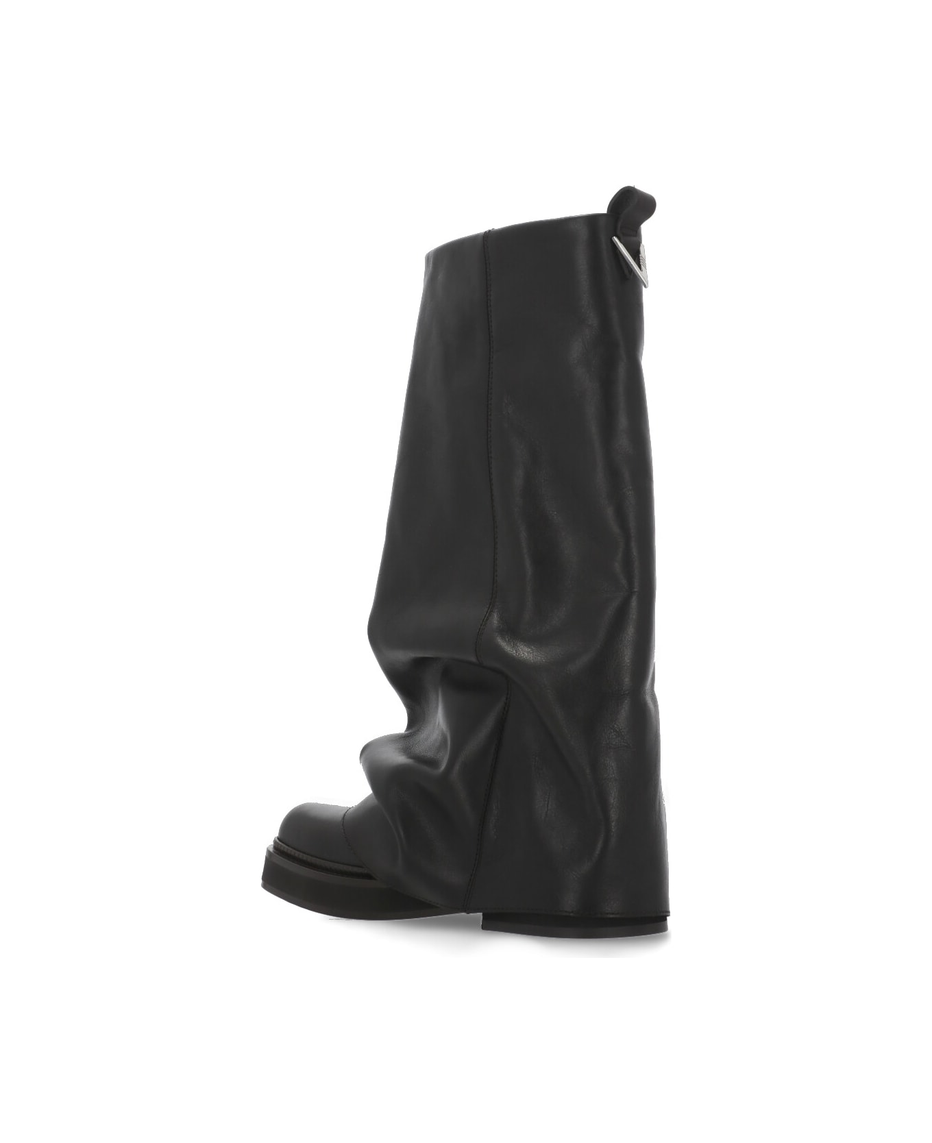The Attico Combat Robin Boots - Black