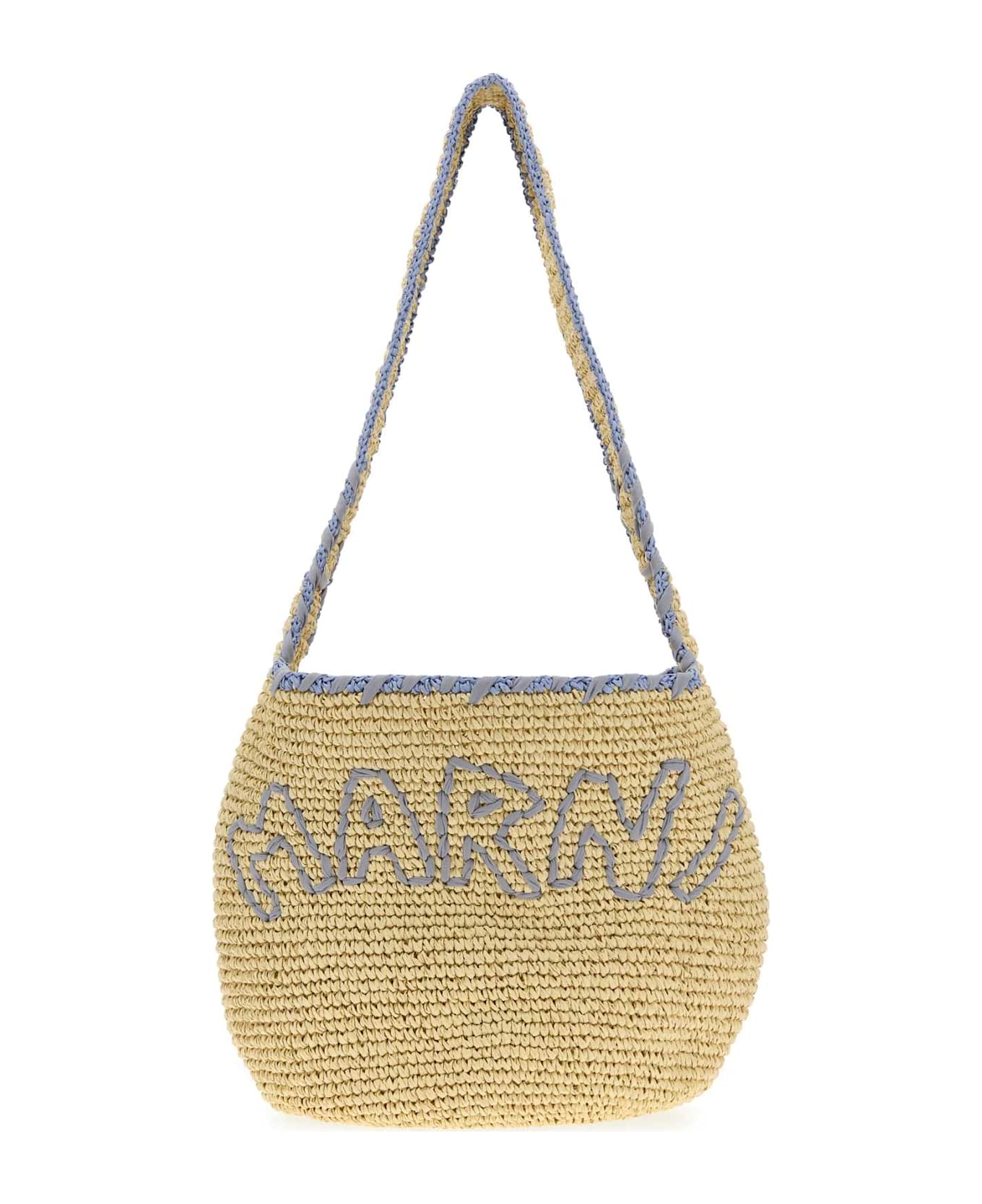 Marni Raffia Shopping Bag - ZO981