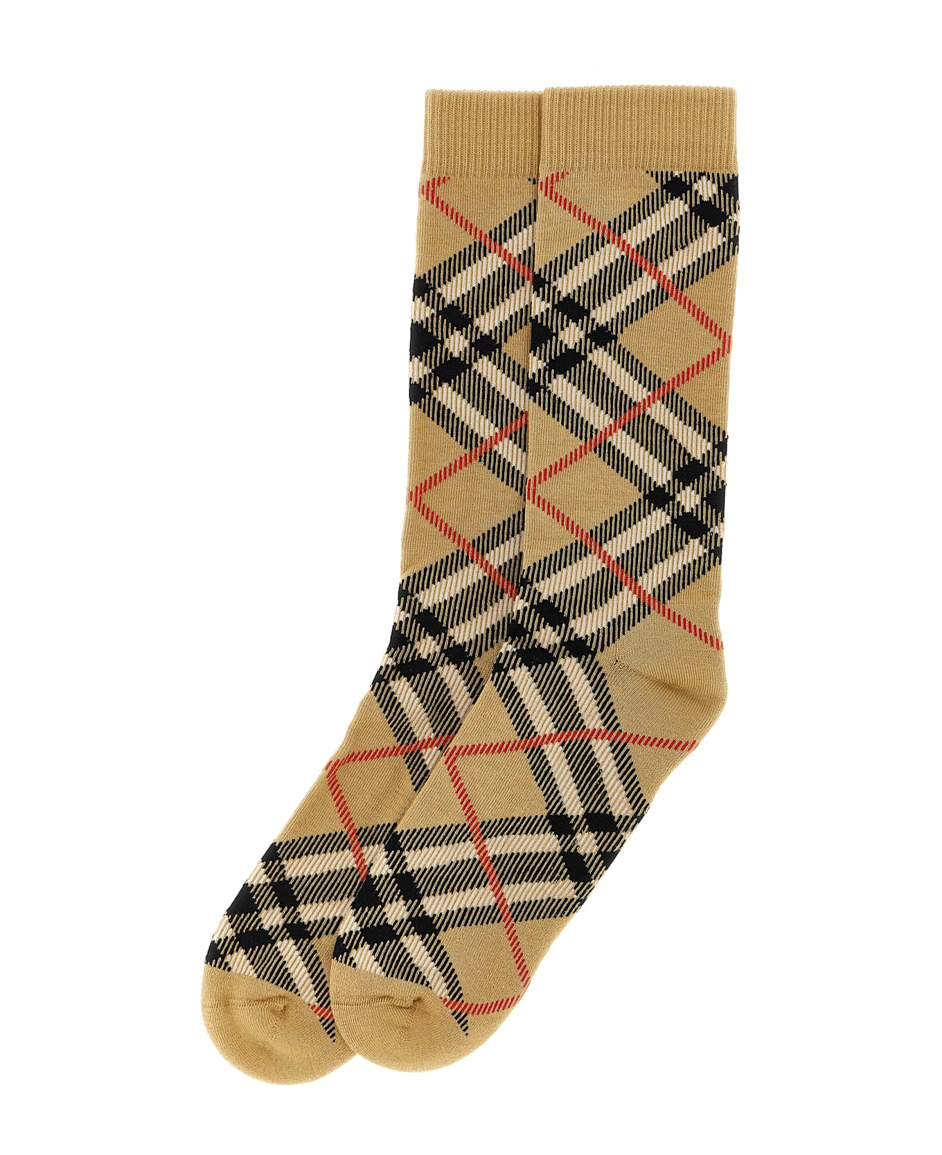 Burberry Check Socks - Multicolor
