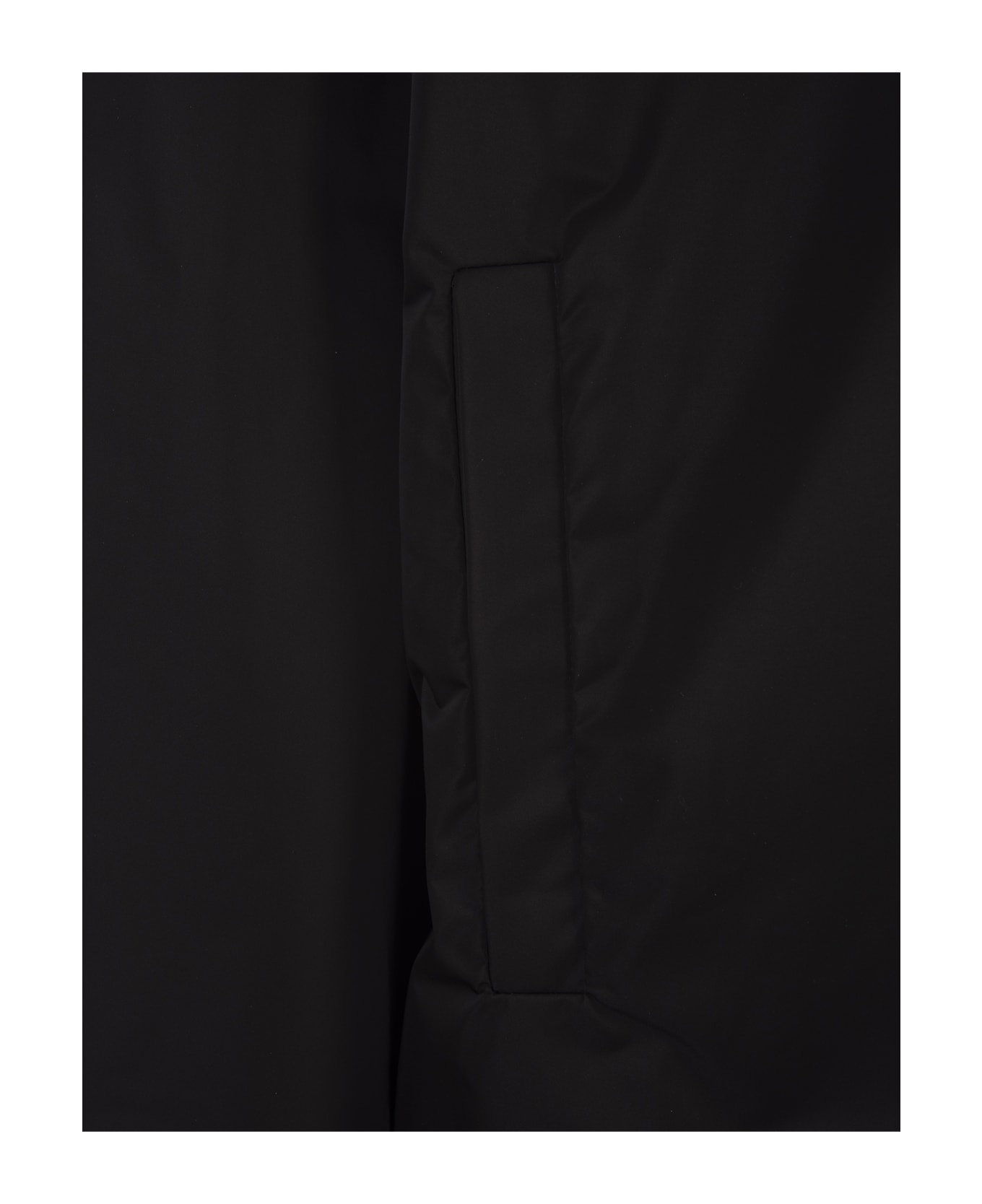 Givenchy Black Technical Fabric Windbreaker Jacket - Black