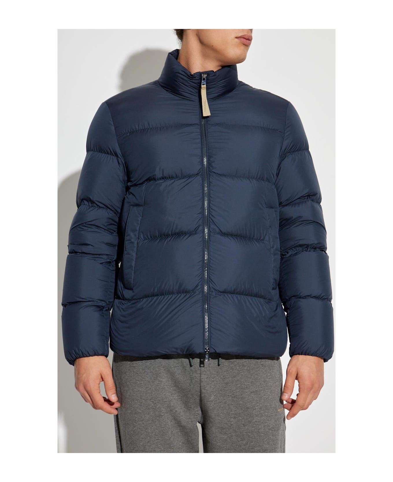 Woolrich Down Jacket With Stand-up Collar