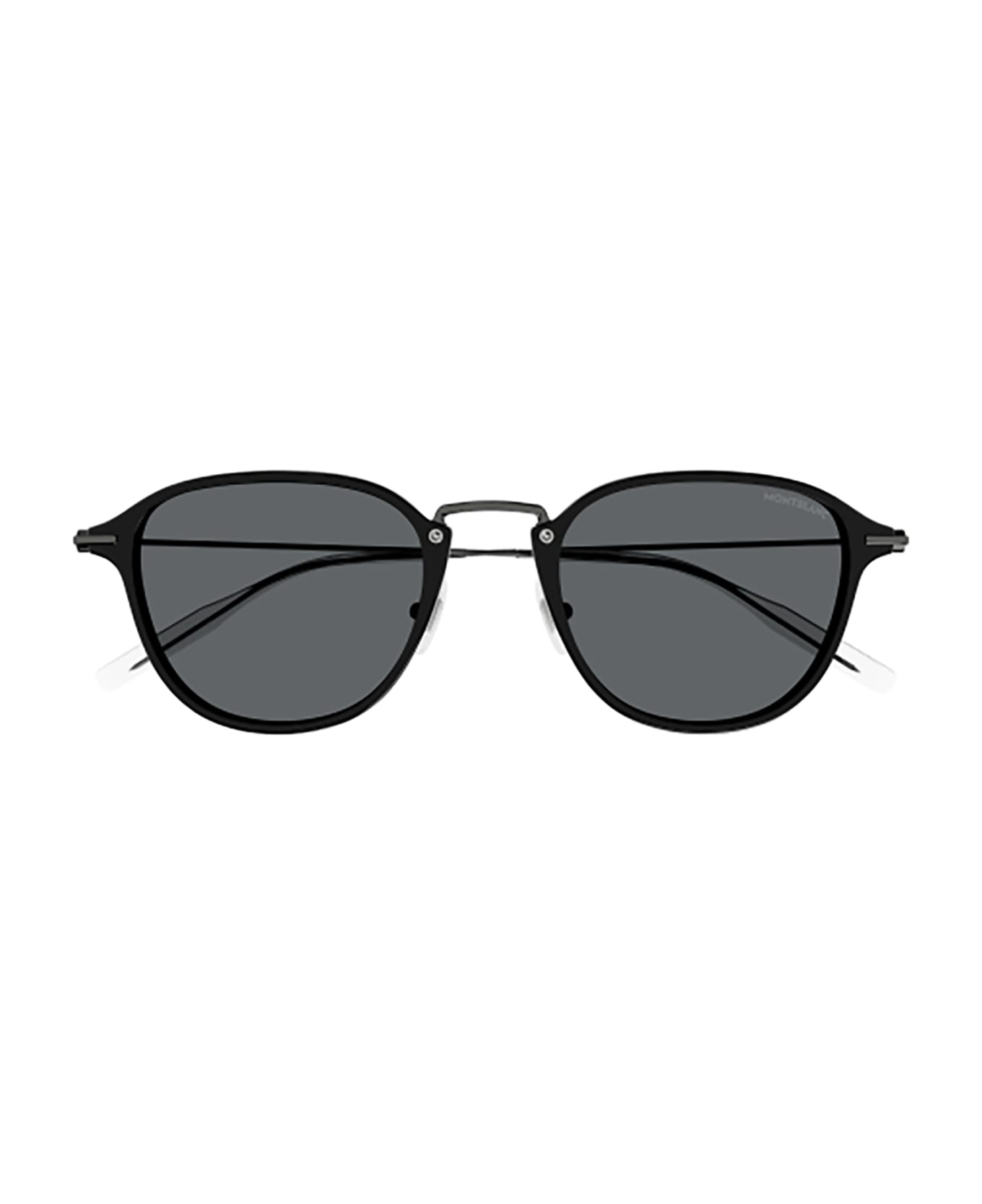 Montblanc MB0155S Sunglasses - Black Ruthenium Grey