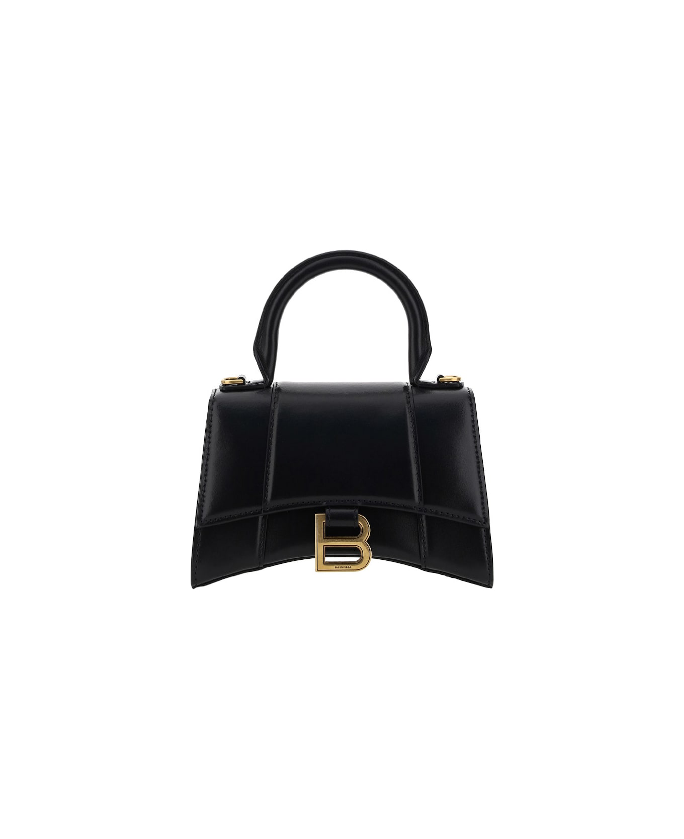 Balenciaga Hourglass Handbag - Black トートバッグ