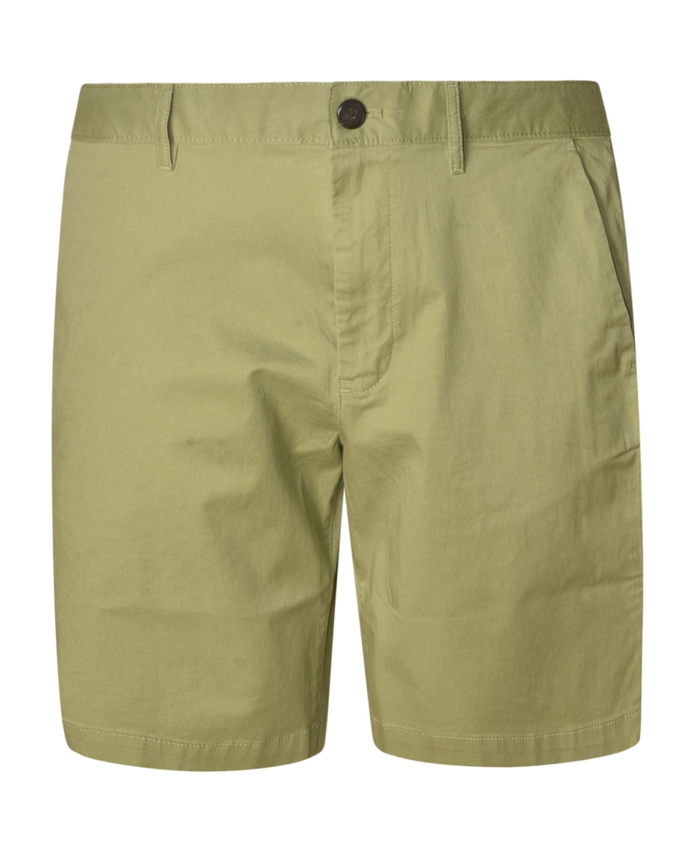 Michael Kors Regular Plain Trouser Shorts - Green ショートパンツ