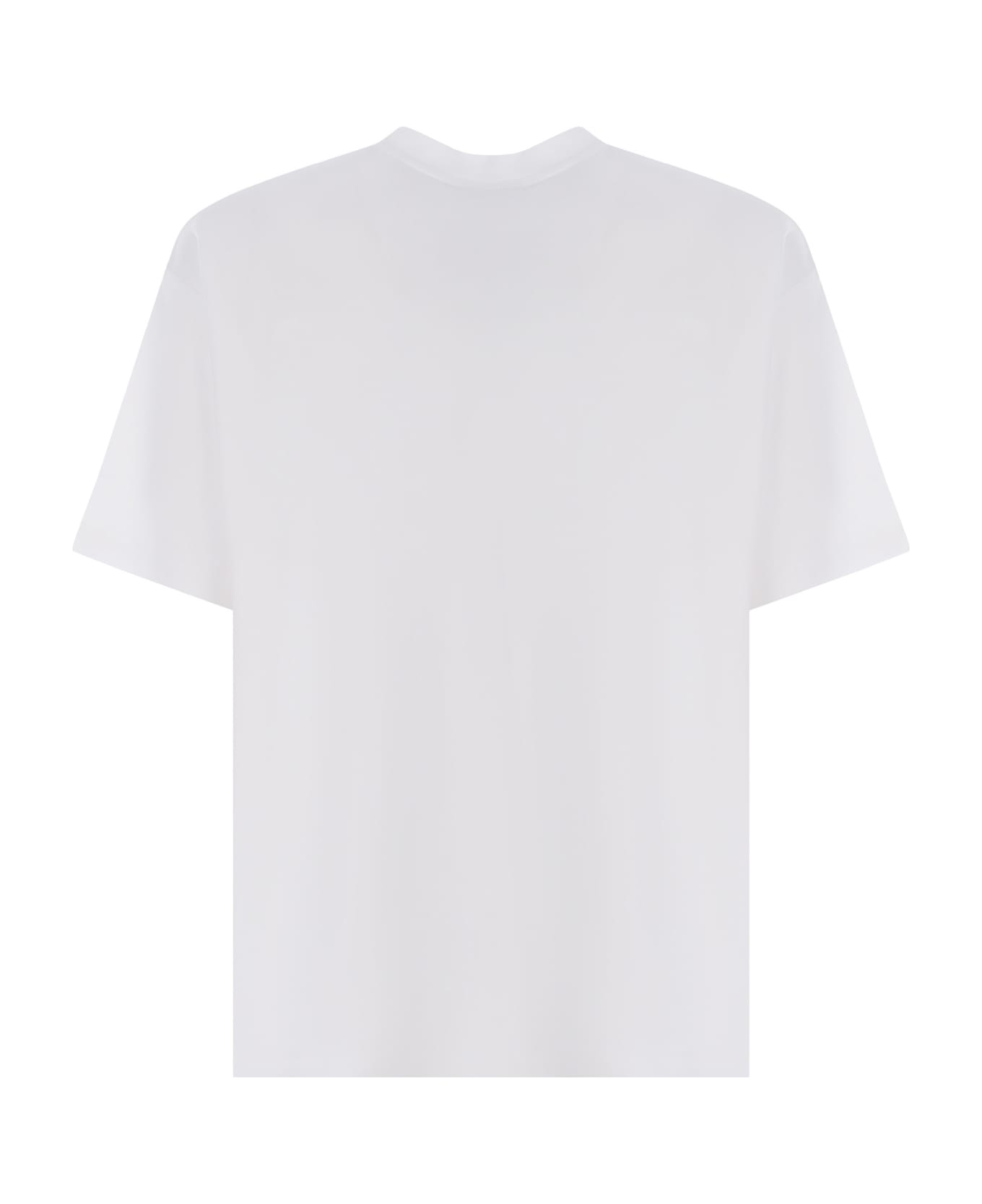 Drôle de Monsieur T-shirt Drole De Monsieur Made Of Cotton - Bianco