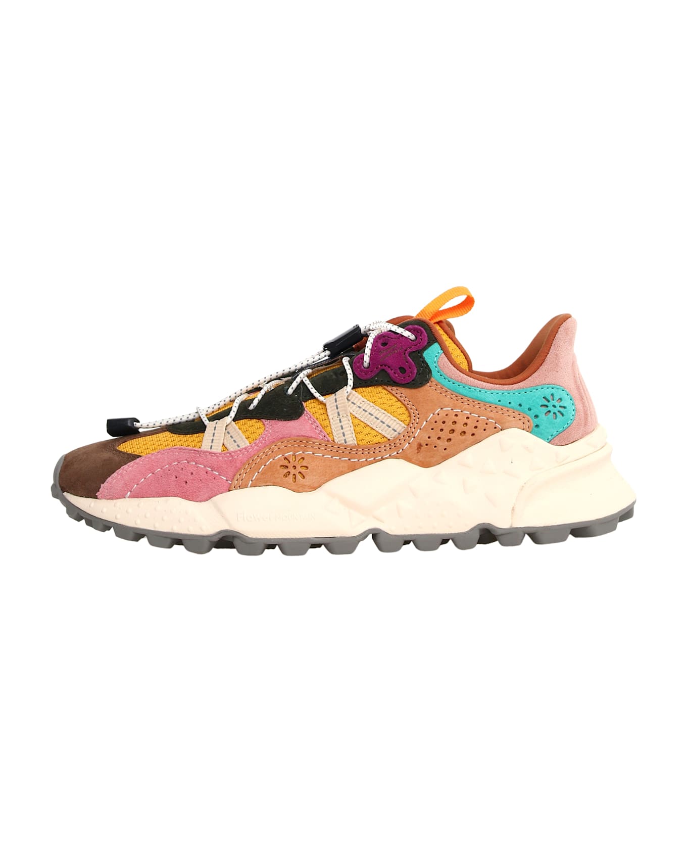 Flower Mountain Tiger Hill Woman - Light Brown Zucca Rose