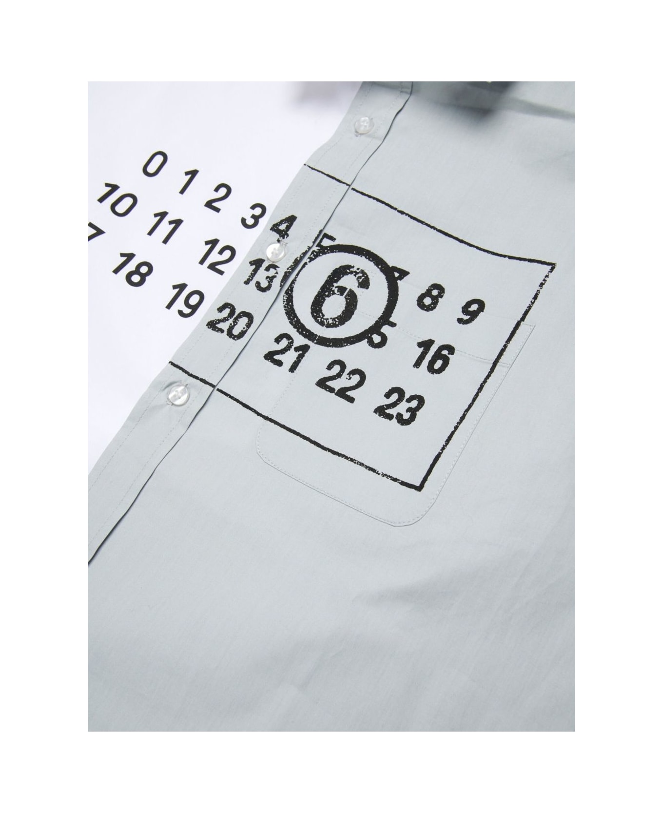 MM6 Maison Margiela Kids Cotton Shirt - White