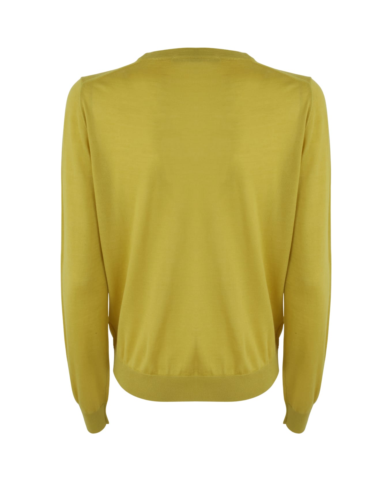 Nuur Round Neck Pullover - Lime ニットウェア