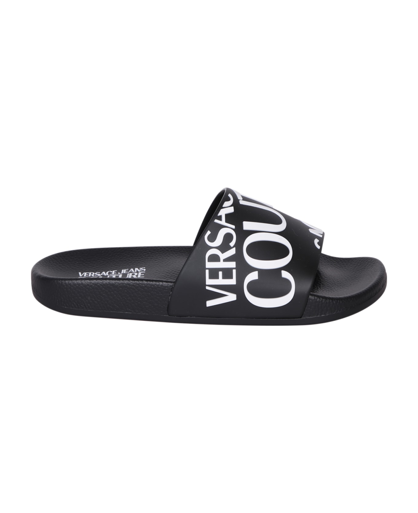 Versace Jeans Couture Shelly Slides By - Black