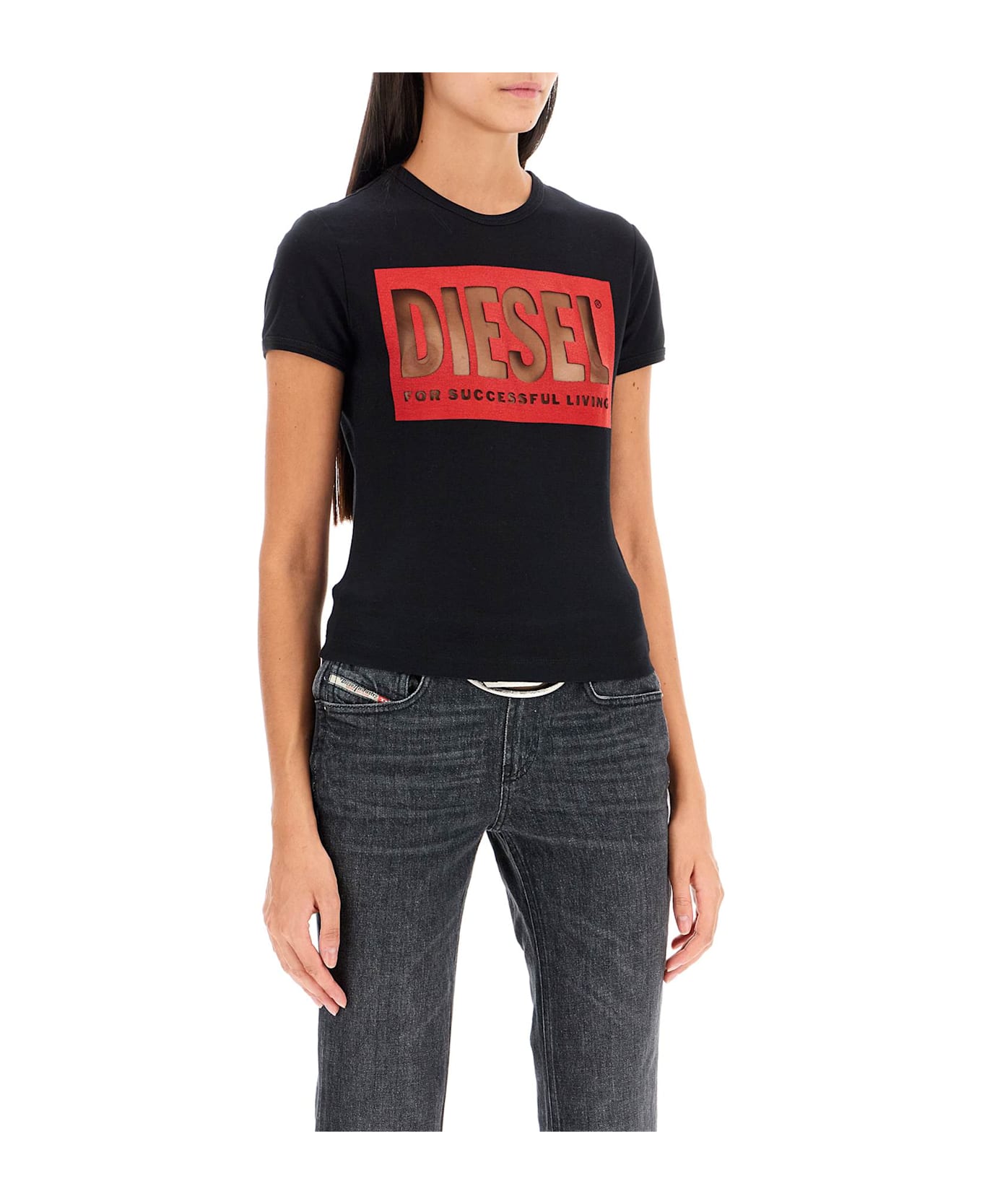 Diesel T-shirt T-m - Deep/black