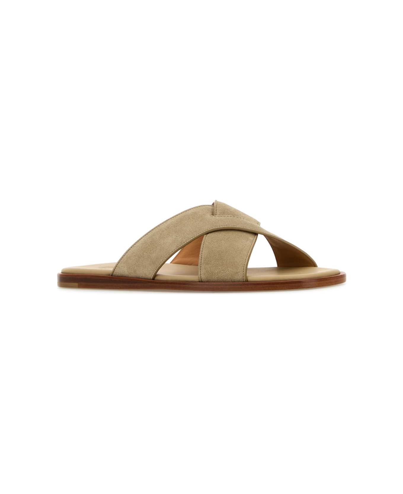 Church
s Sand Suede Slippers - DESERT
