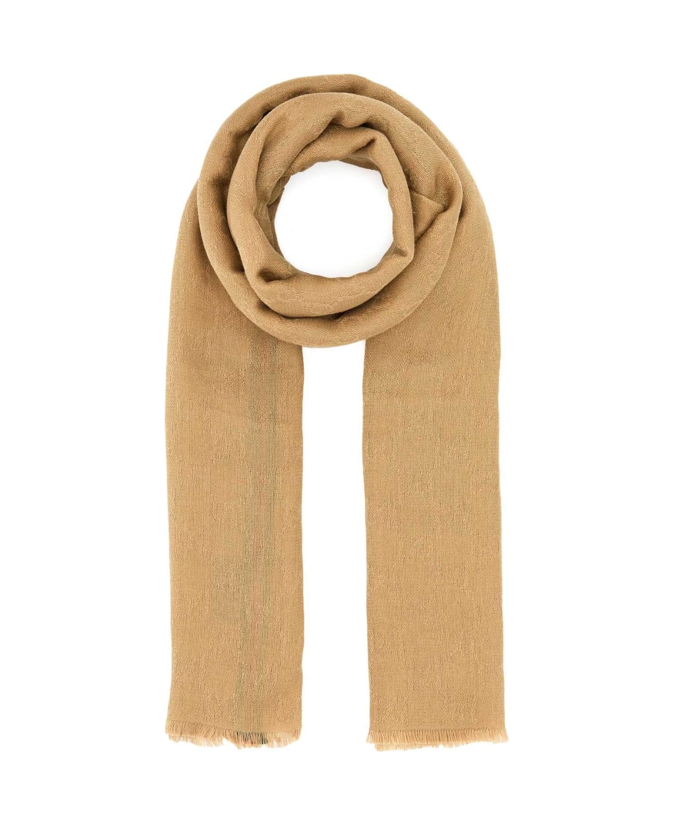 Gucci Gg Web Trim Stole - OATMEALOATVRVGRW