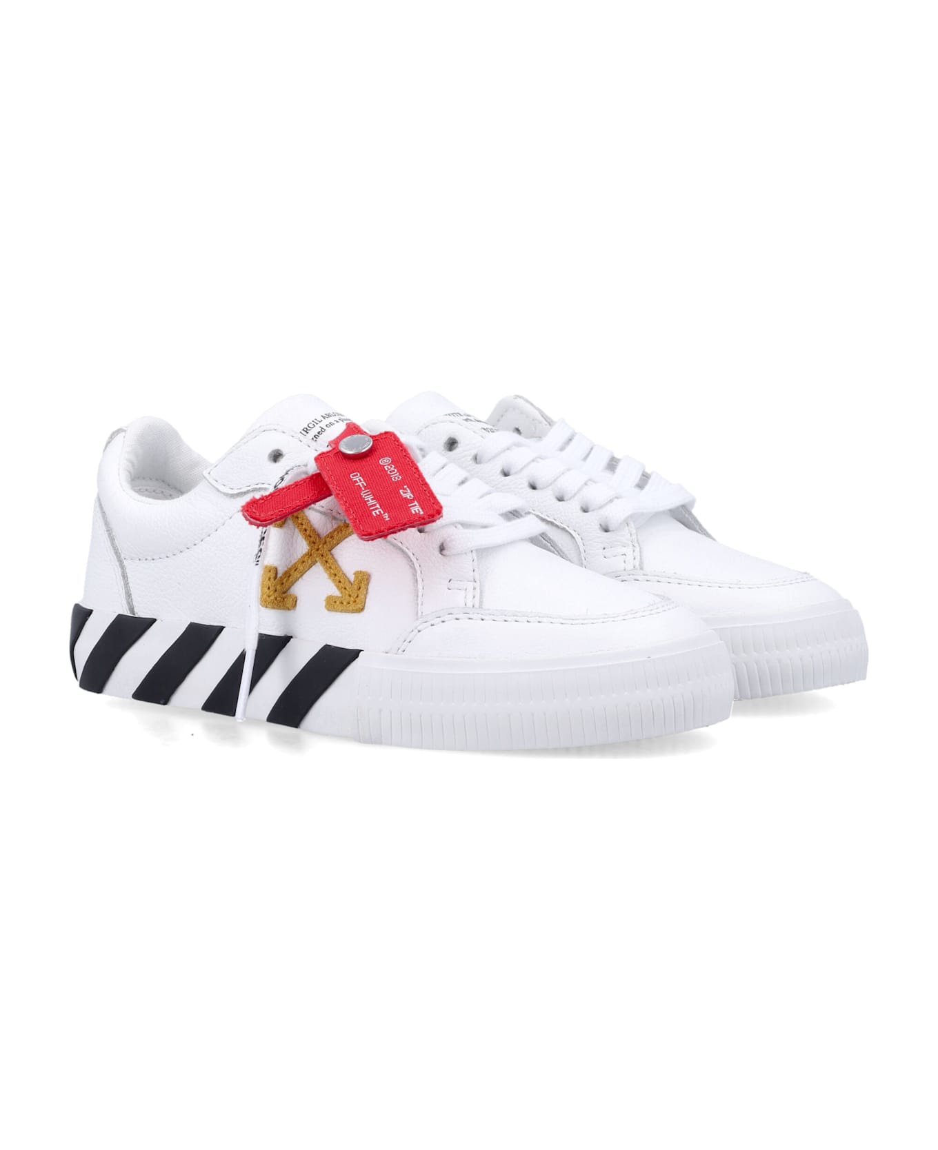 Off-White Kid - Vulcanized Sneakers - WHITE