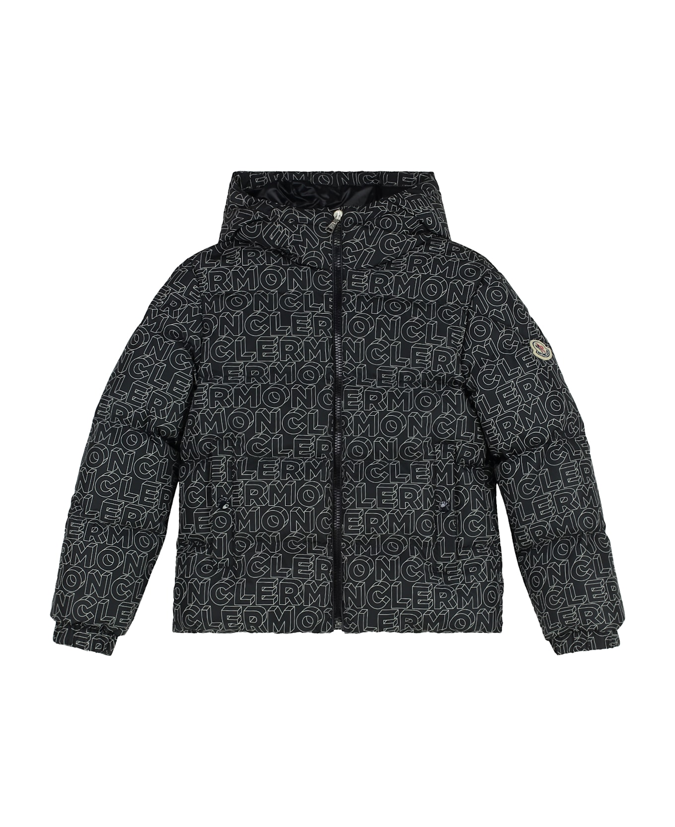 Moncler Fergus Hooded Nylon Jacket - black