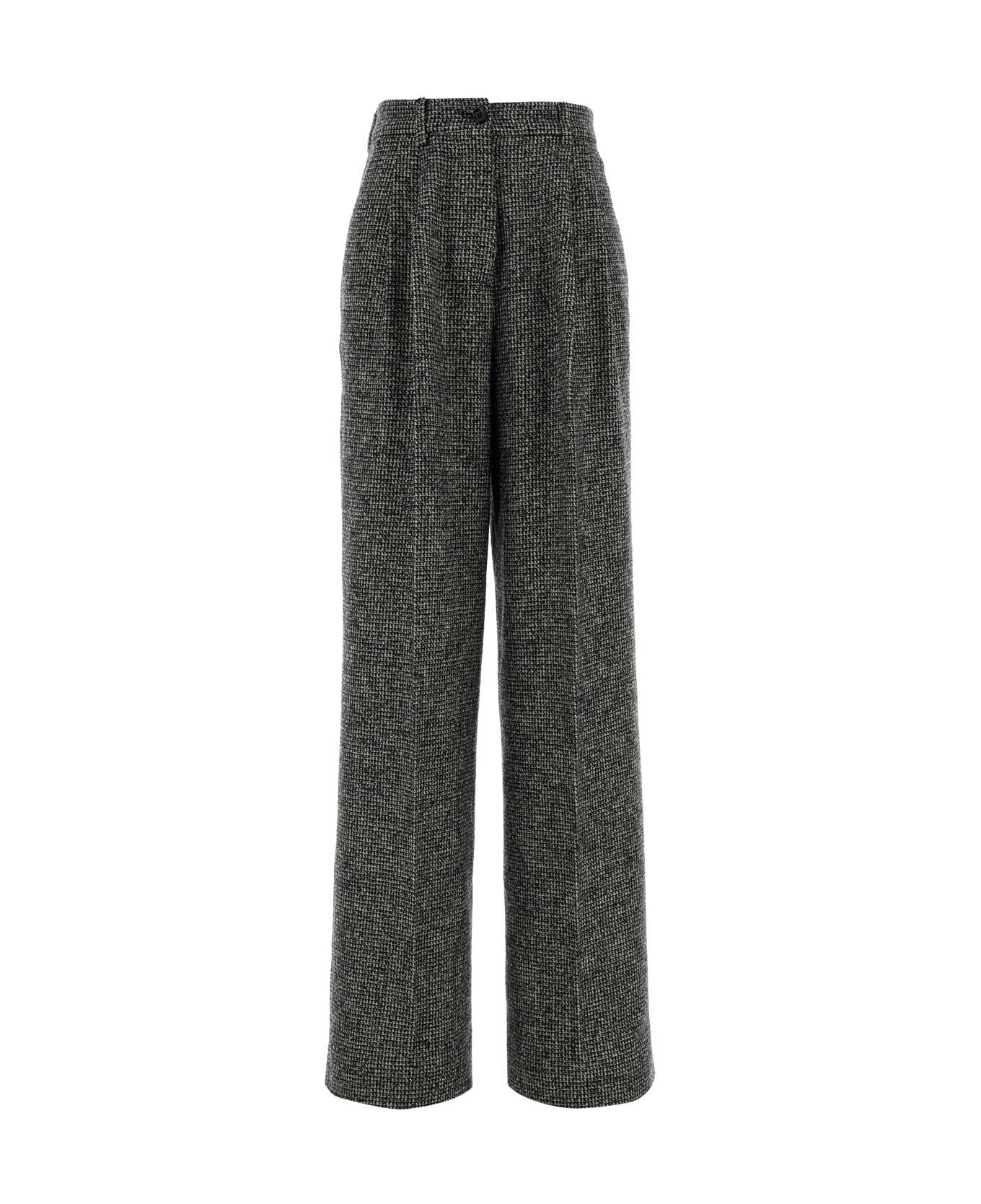 Dolce 
Gabbana Embroidered Stretch Wool Blend Pant - FANTASIANONSTAMPA