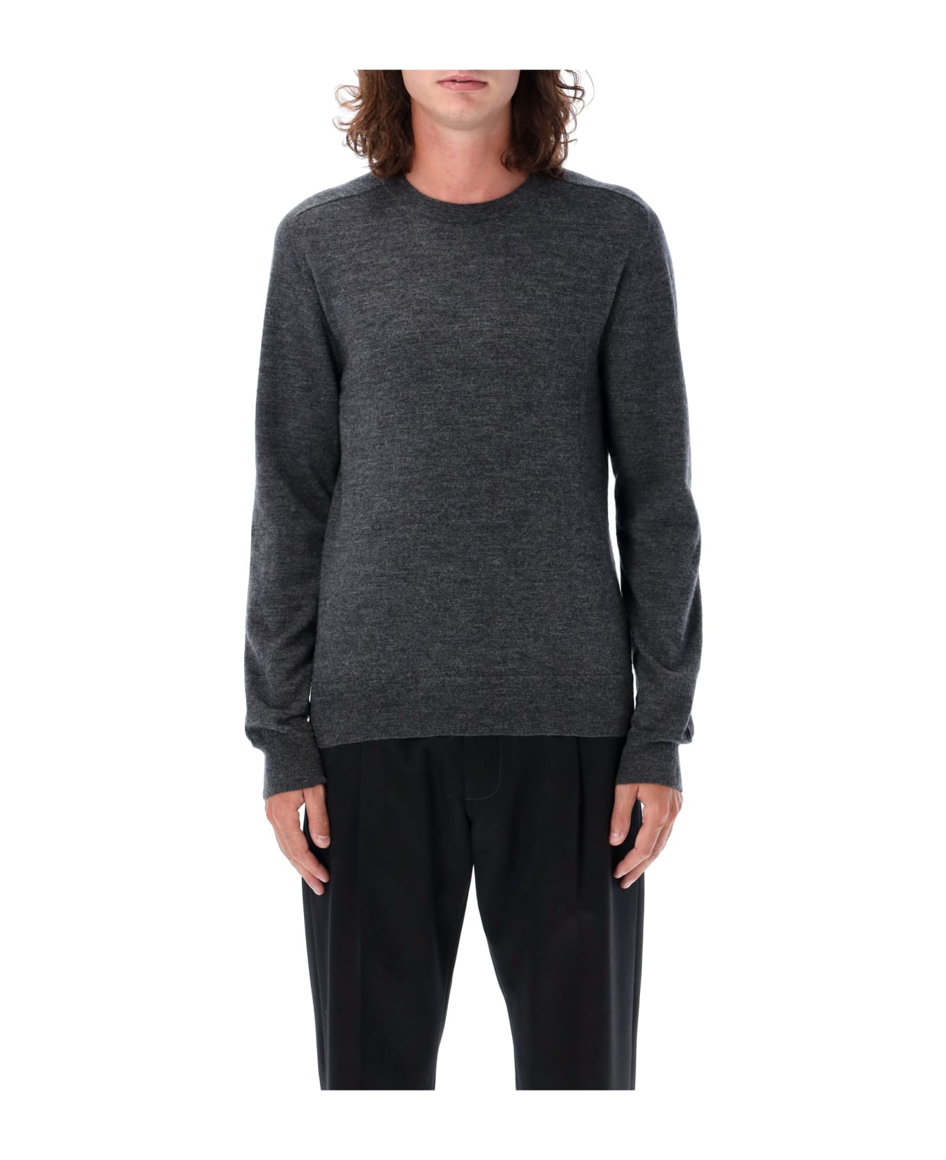 Maison Margiela Elbow-patch Sweater - Grey