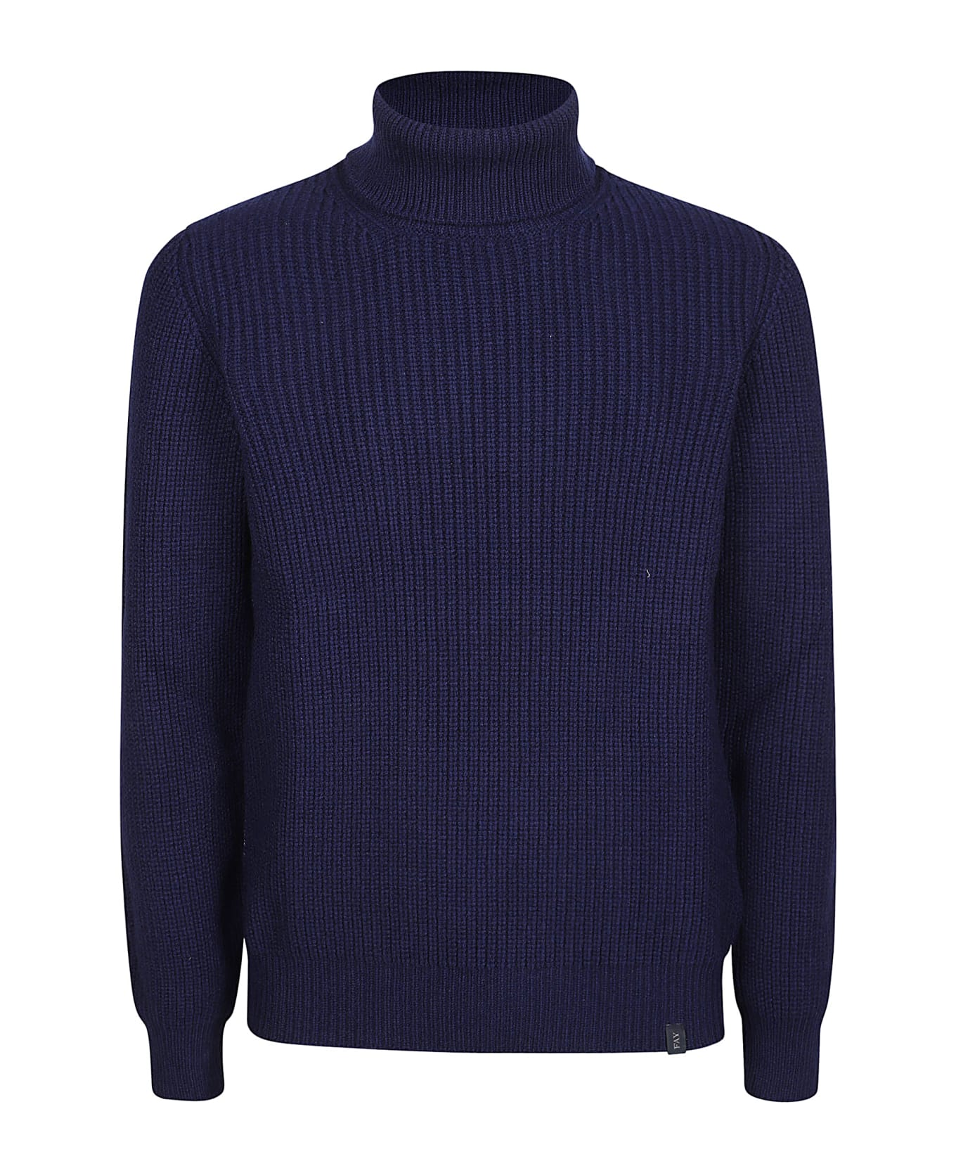 Fay Turtle Neck Sweater - Blu Royale