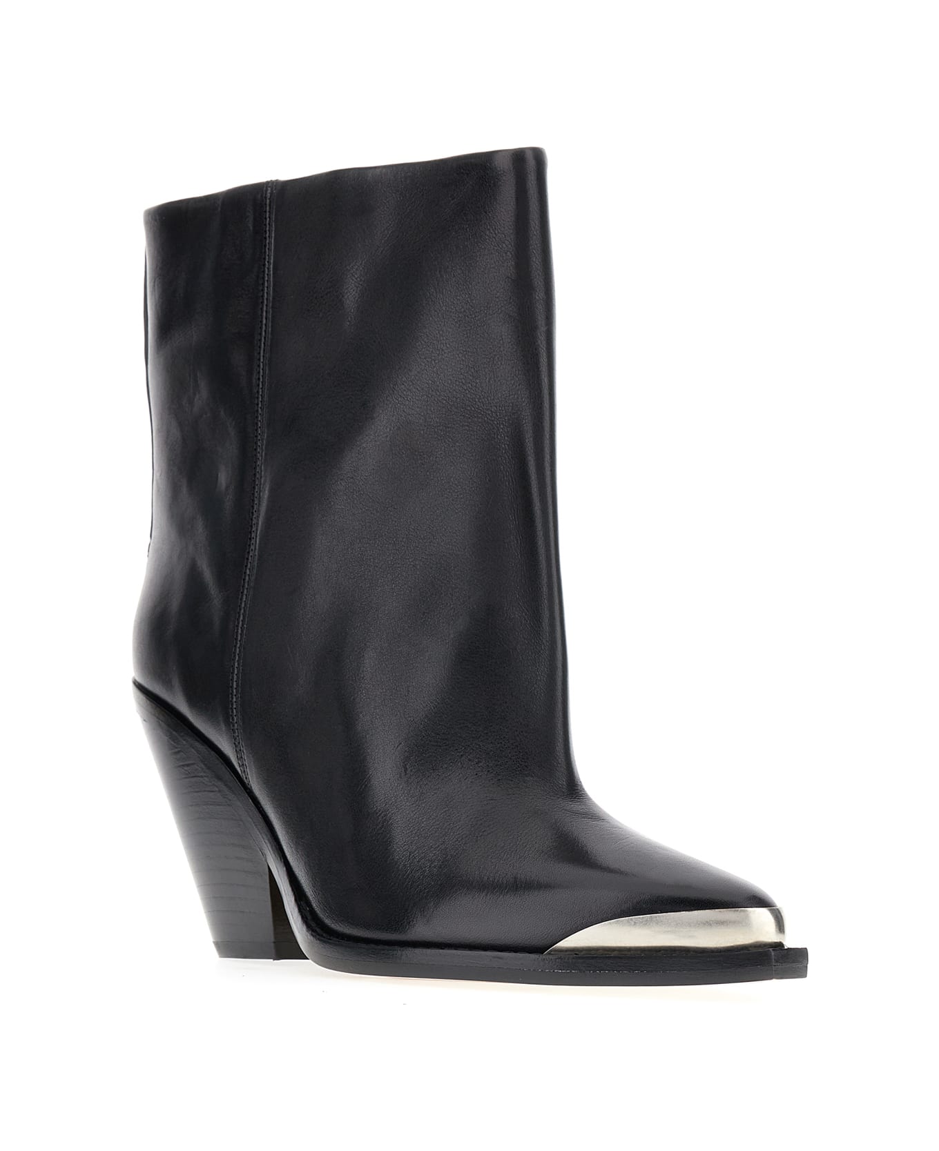 Isabel Marant Black Leather Boots - 01BK