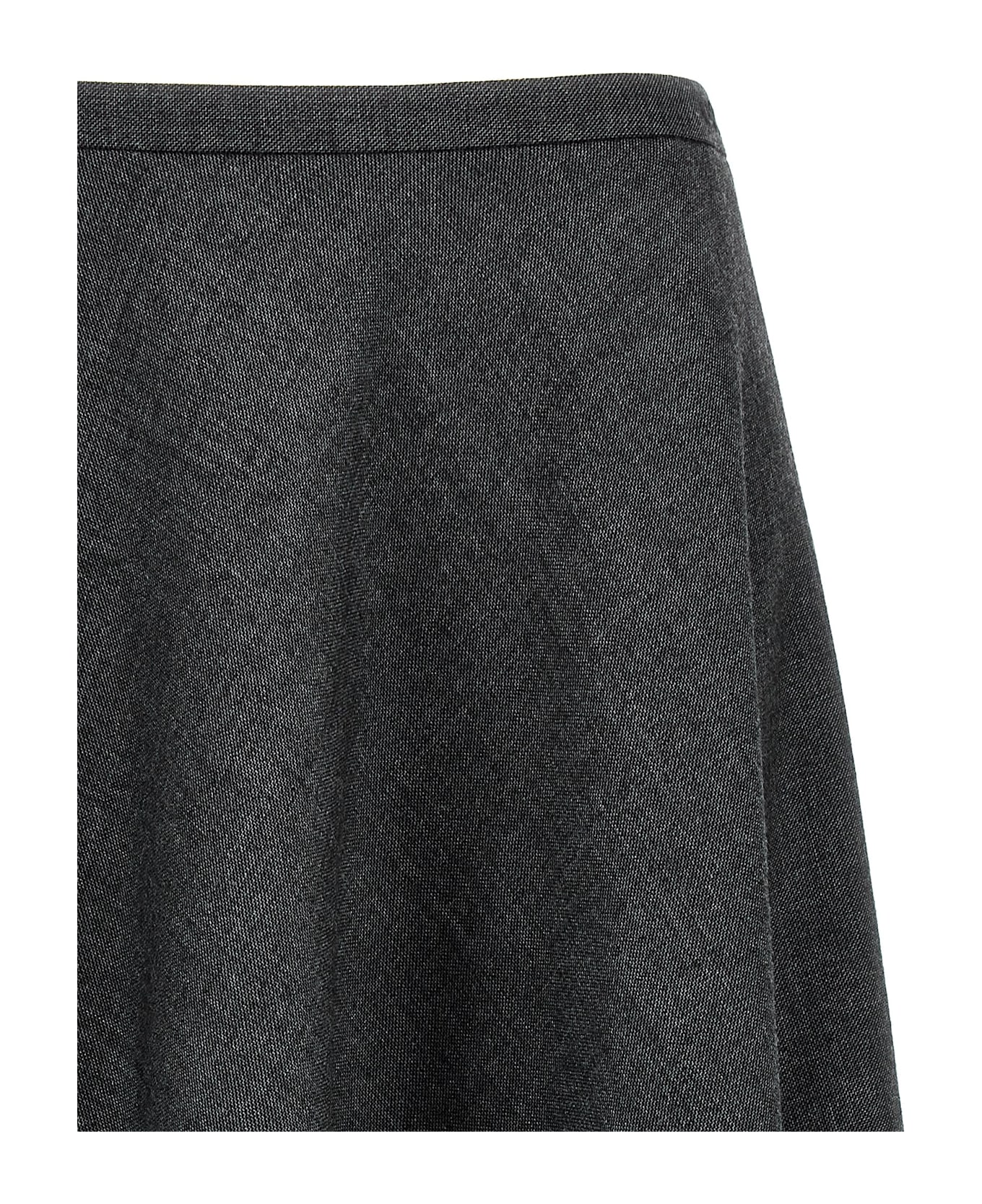 Gucci Wool Skirt - Gray