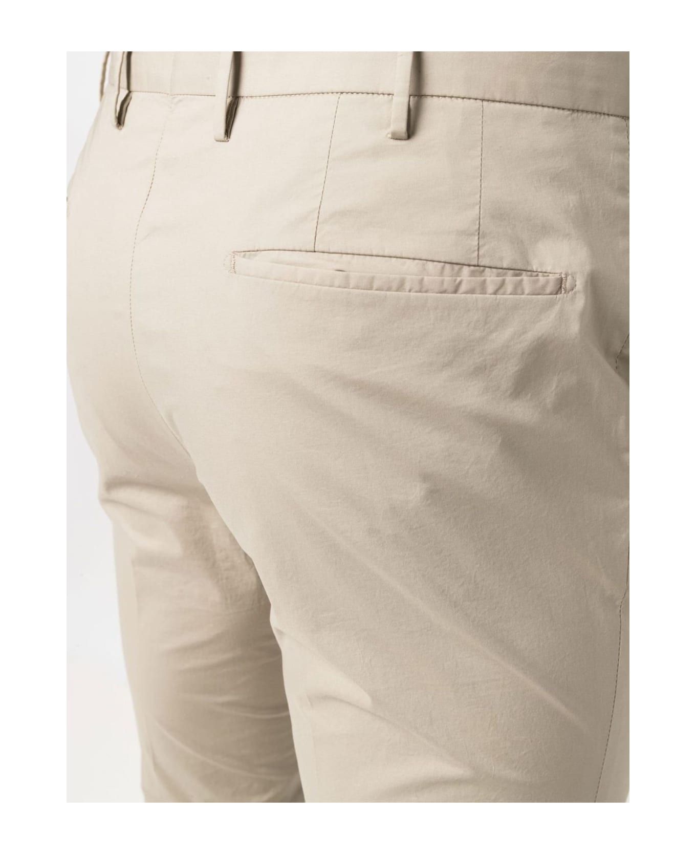 Incotex Beige Cotton Trousers - Beige
