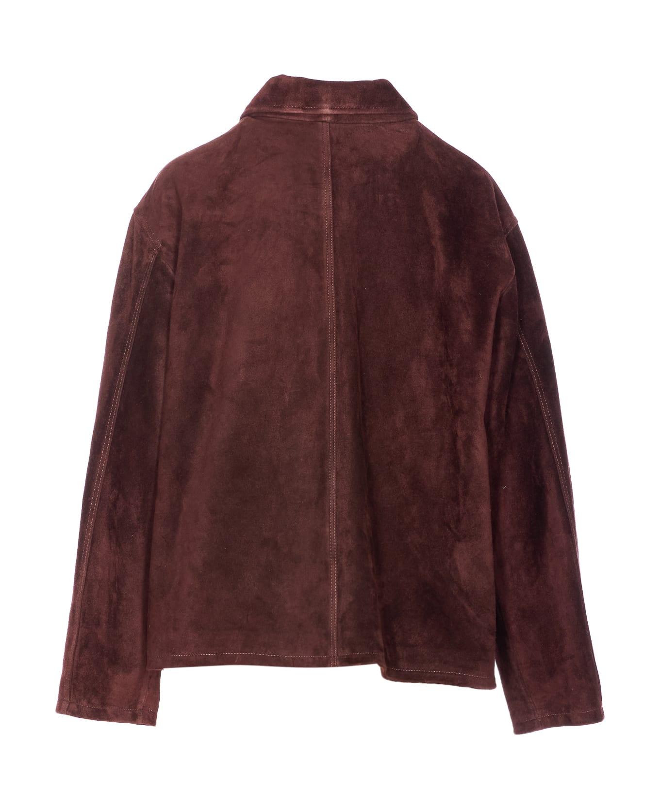 ARMA Rosia Suede Jacket - Red