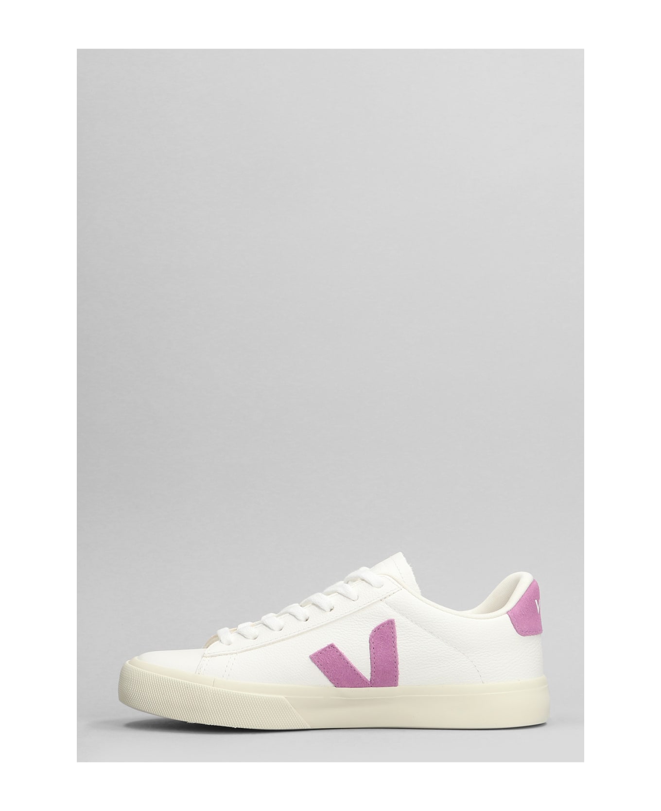 Veja Campo Sneakers In White Leather - white