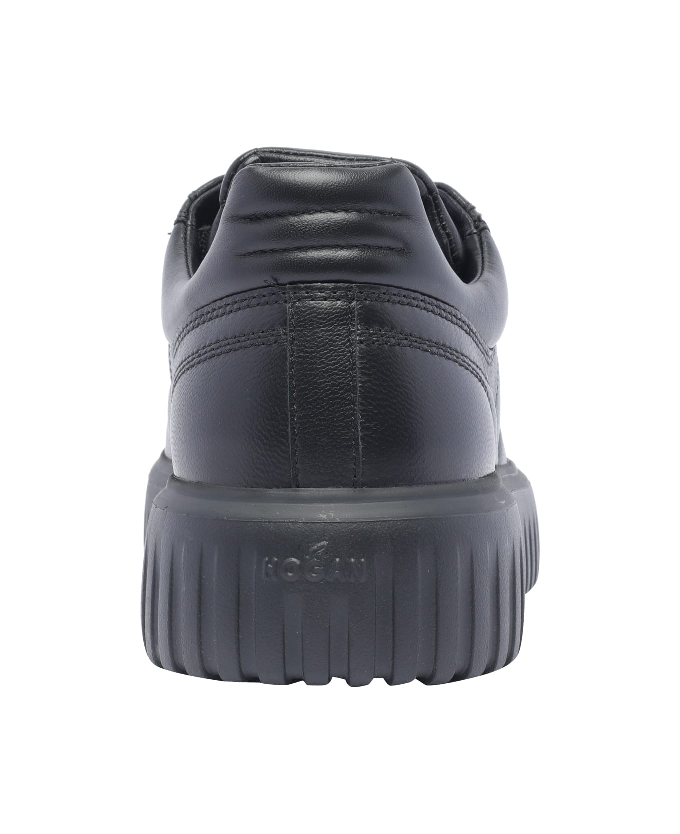 Hogan H-stripes Sneakers - BLACK