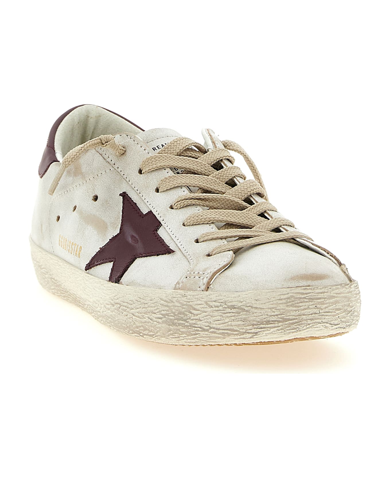 Golden Goose 'superstar' Sneakers - Bordeaux