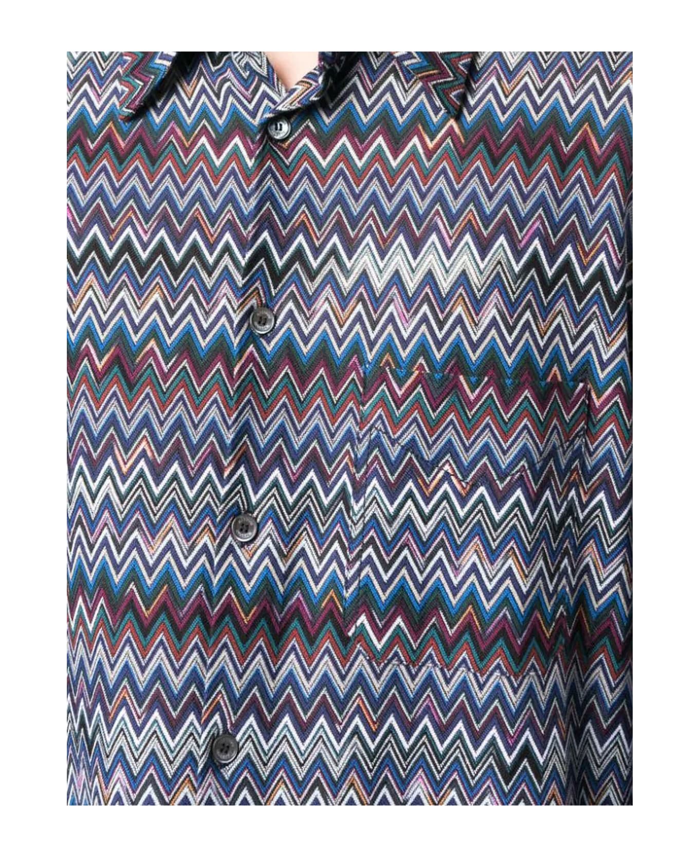 Missoni Multicolour Cotton Blend Shirt - MultiColour シャツ