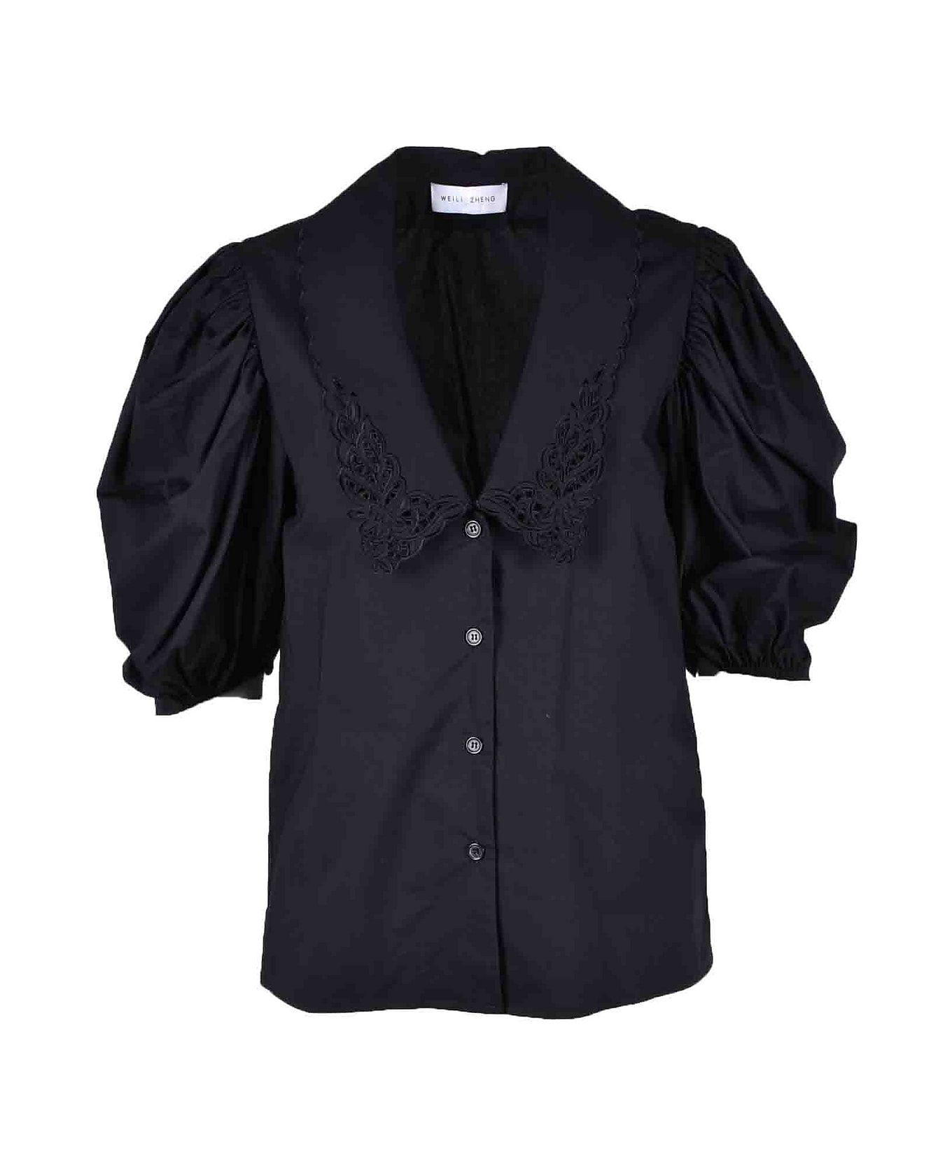 Weili Zheng Women's Black Shirt - Black