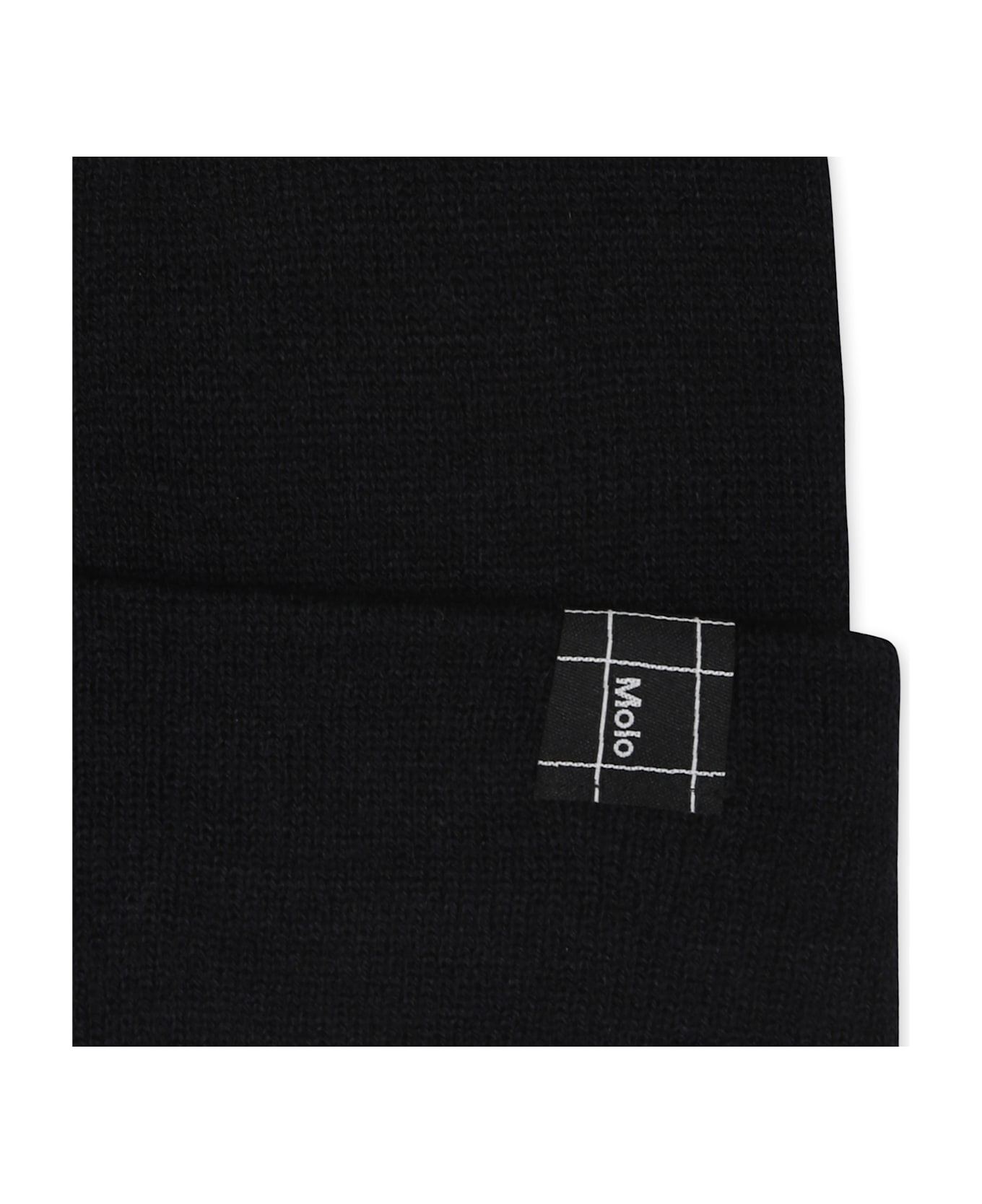 Molo Black Hat For Kids - Black
