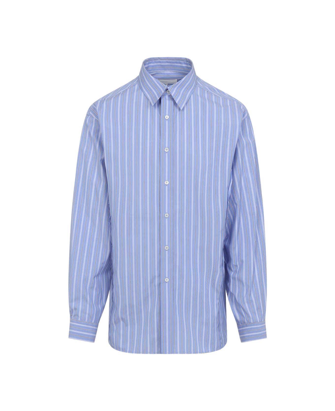 Maison Margiela Ls Shirt - F Blue Stripe
