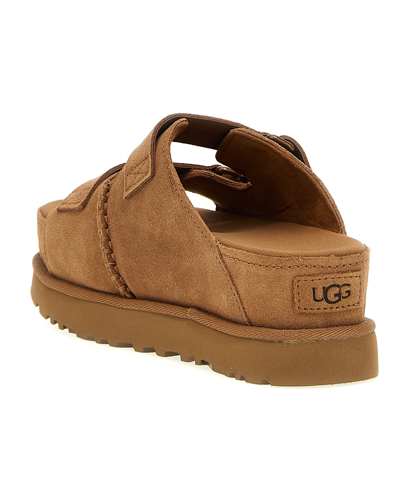 UGG 'goldenstar Hi' Slides - Brown