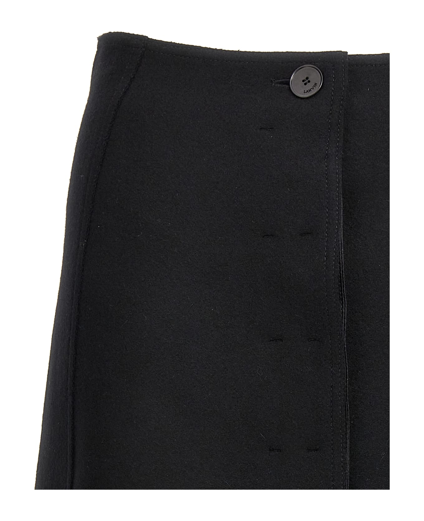 Lanvin Wool Skirt - Black スカート
