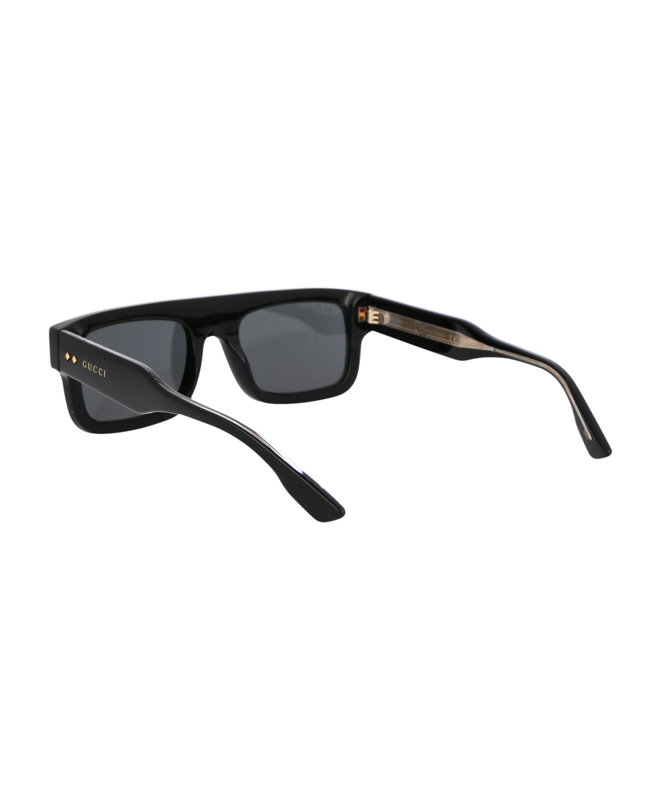 Gucci Eyewear Gg1085s Sunglasses - 001 BLACK BLACK GREY