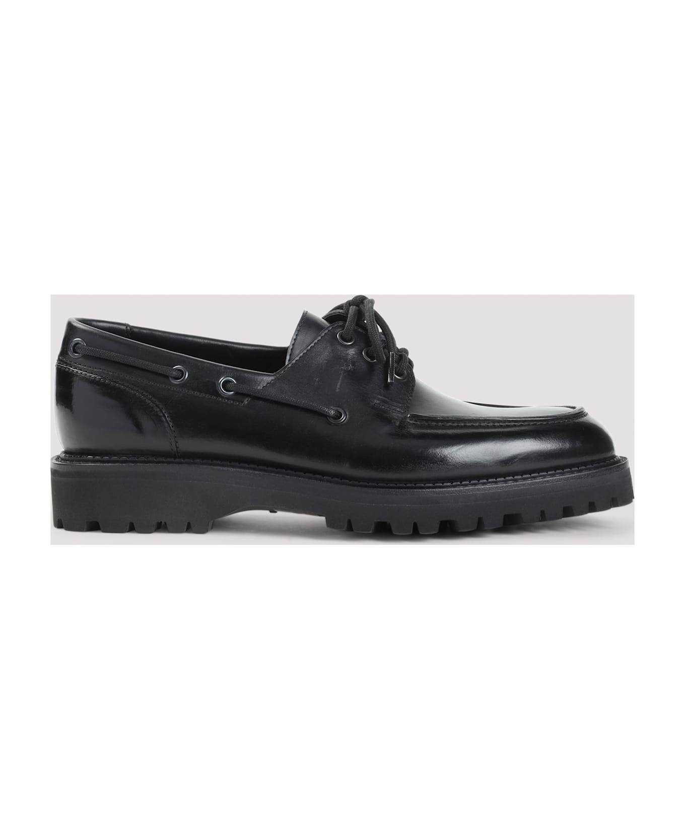 John Lobb Tide Dew Hide Hilly Derbies - R Black
