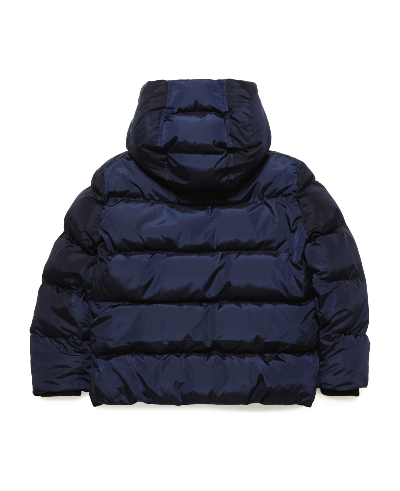 Dsquared2 Glossy Hooded Padded Jacket - Blu