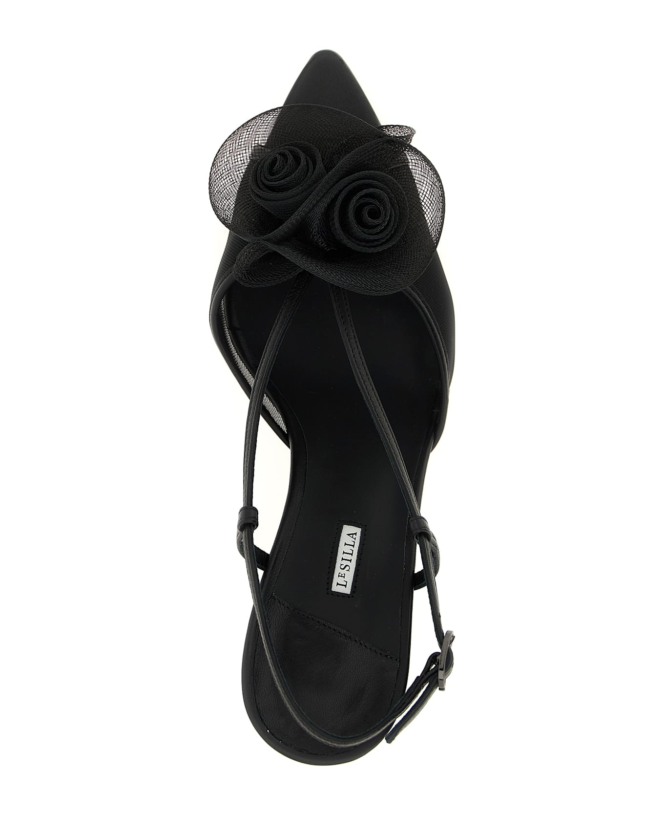 Le Silla 
rose Nemesi
 Sandals - Black  