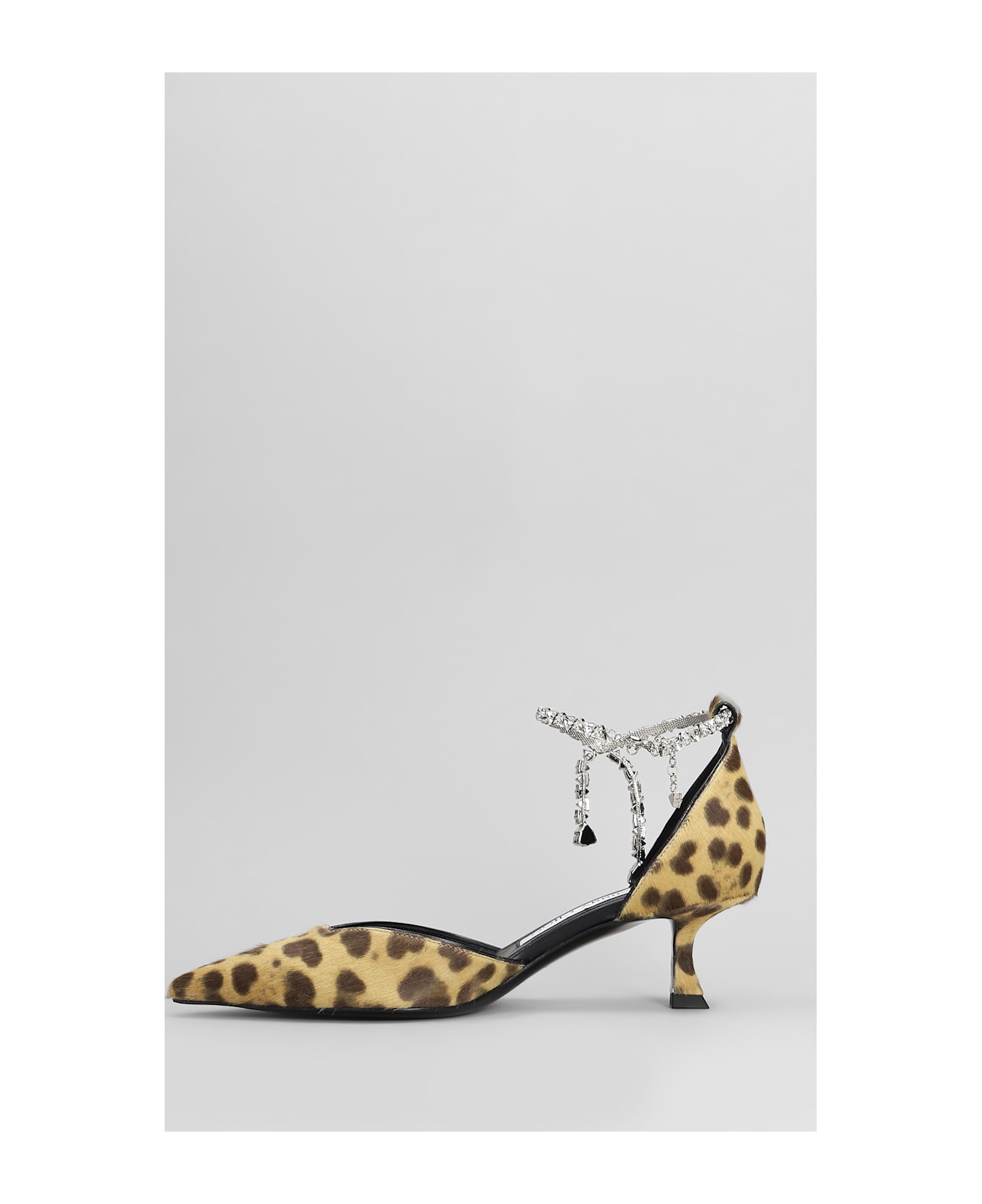 Jimmy Choo Stevie 50 Pumps In Animalier Pony Skin - Animalier
