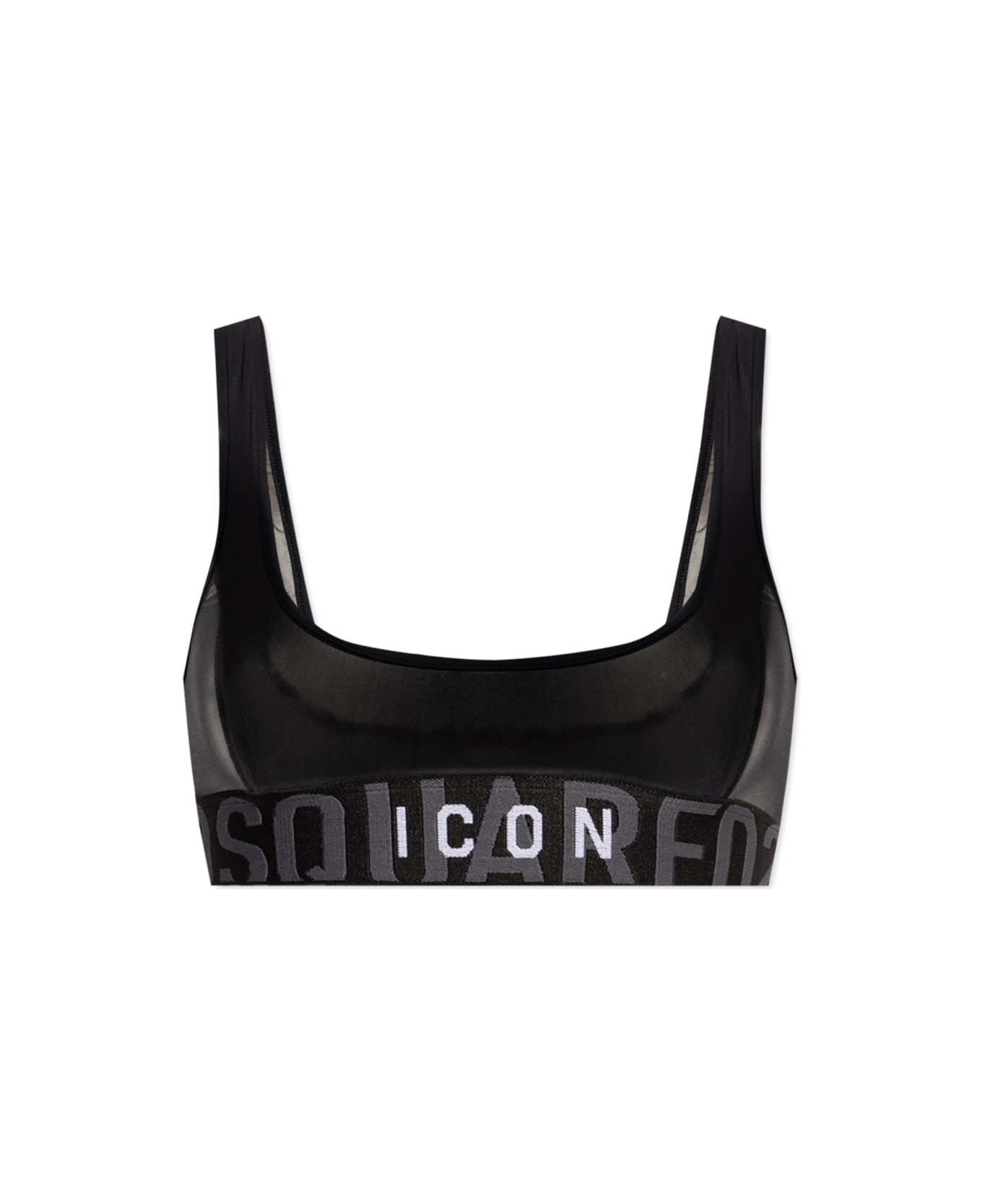 Dsquared2 Sports Bralette - BLACK