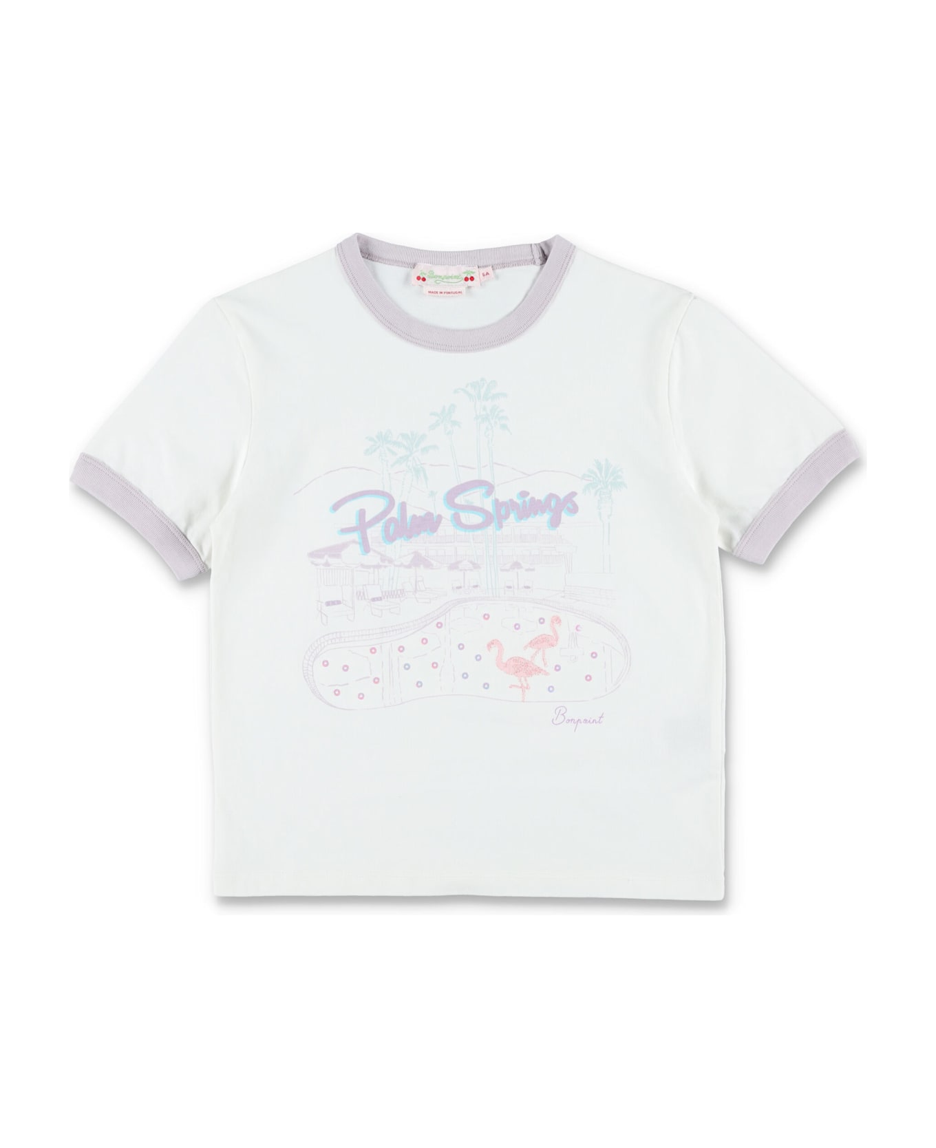 Bonpoint Emma Printed T-shirt - WHITE