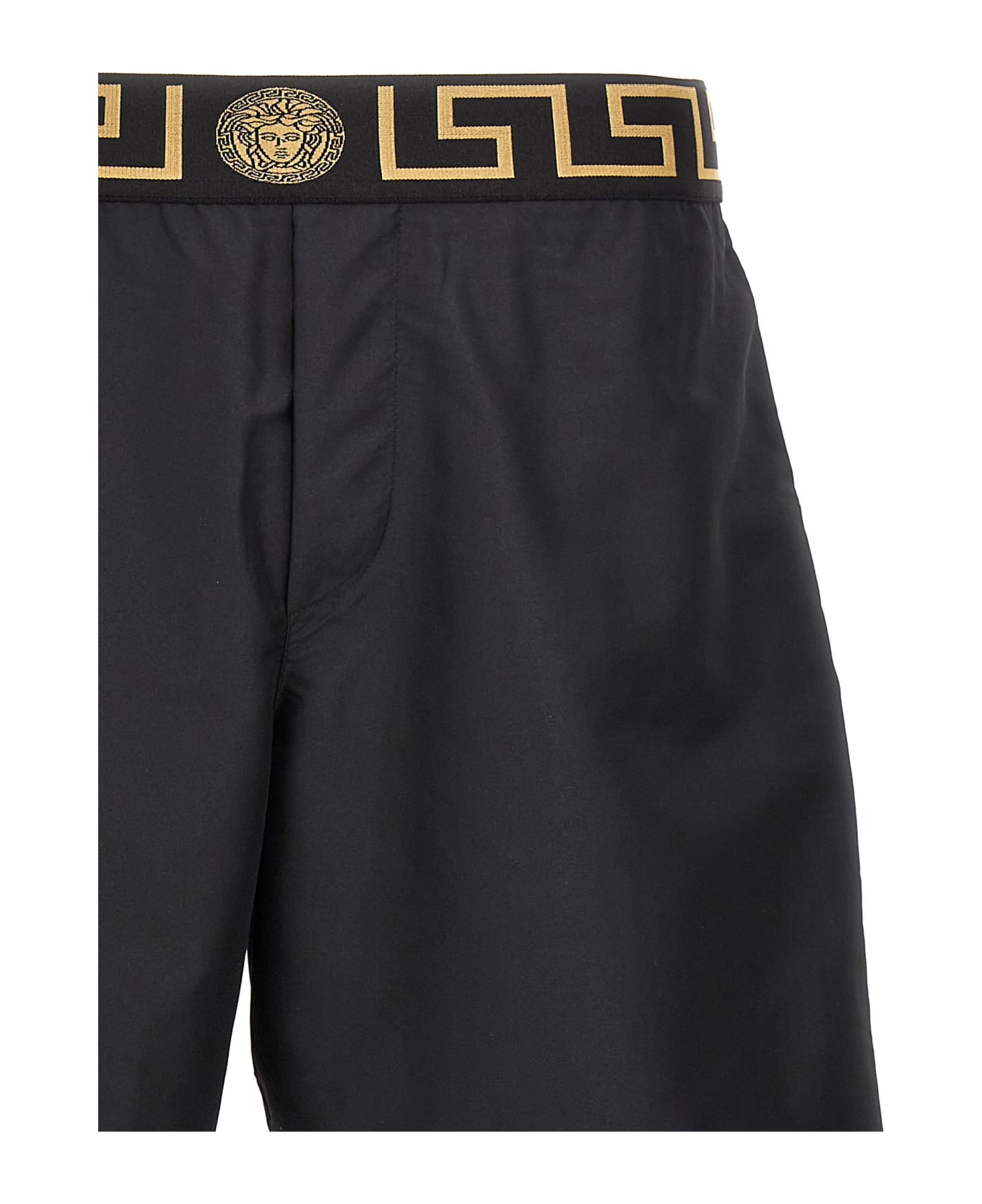 Versace 'greca' Swimsuit - Black  