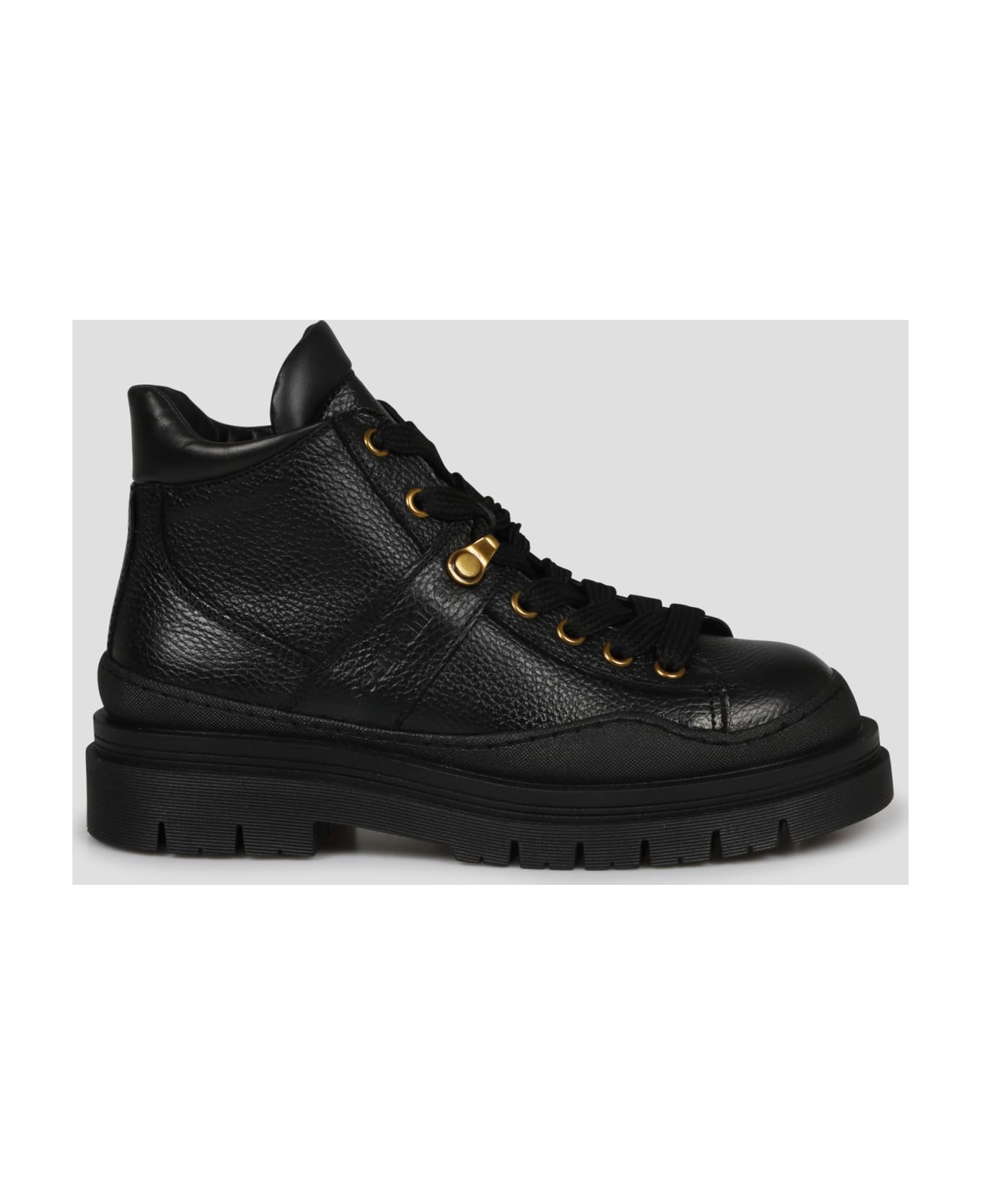 See by Chloé New Dollaro Combat Boot - Black